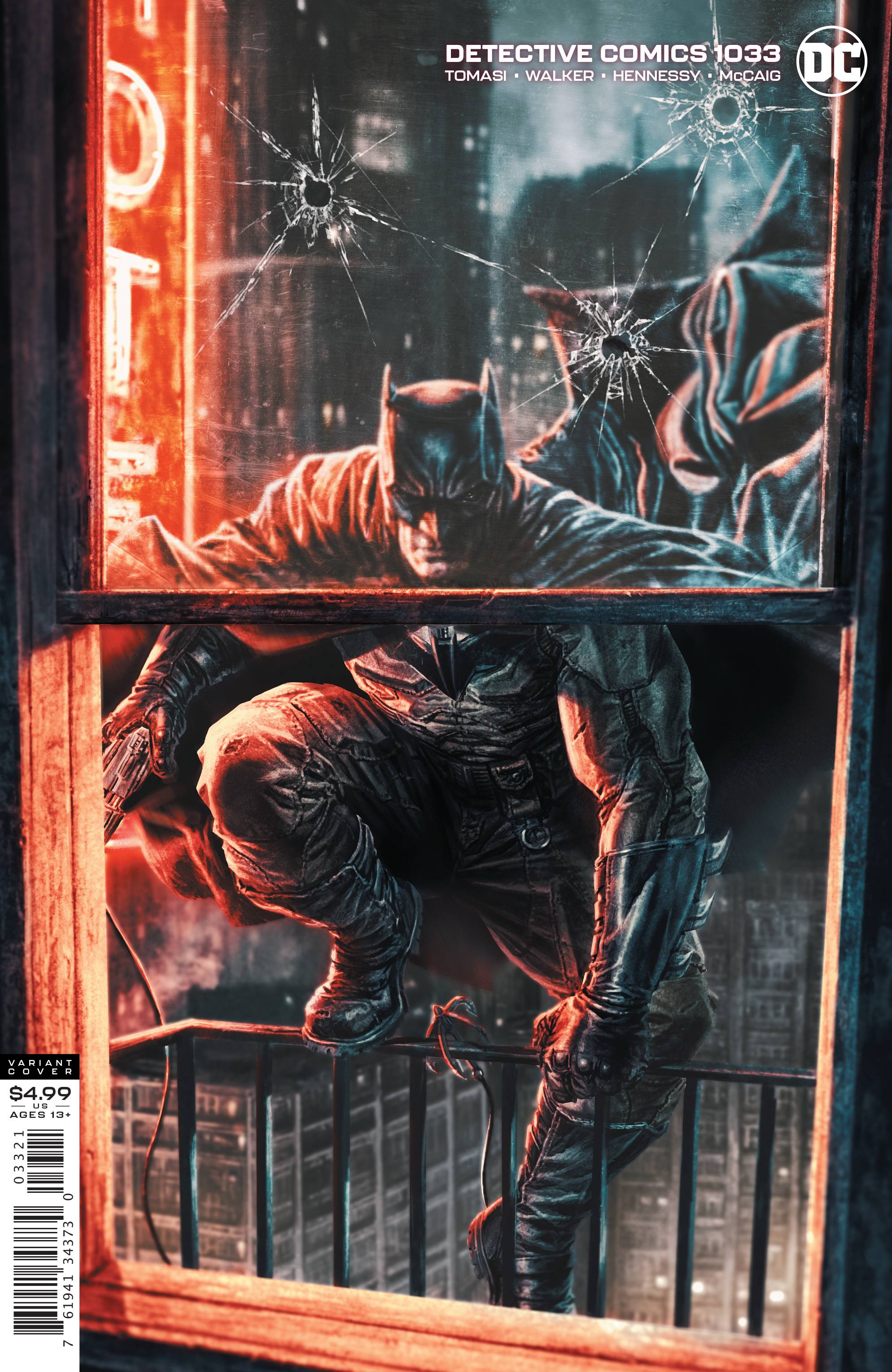 OCT207107 - DETECTIVE COMICS #1033 CARD STOCK LEE BERMEJO VAR ED - Previews  World