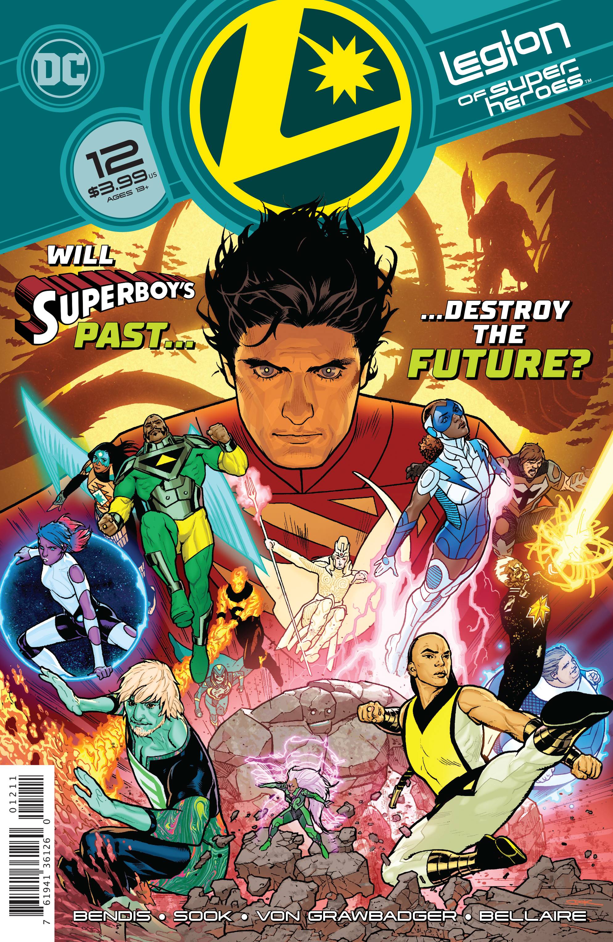 OCT207113 LEGION OF SUPER HEROES 12 Previews World