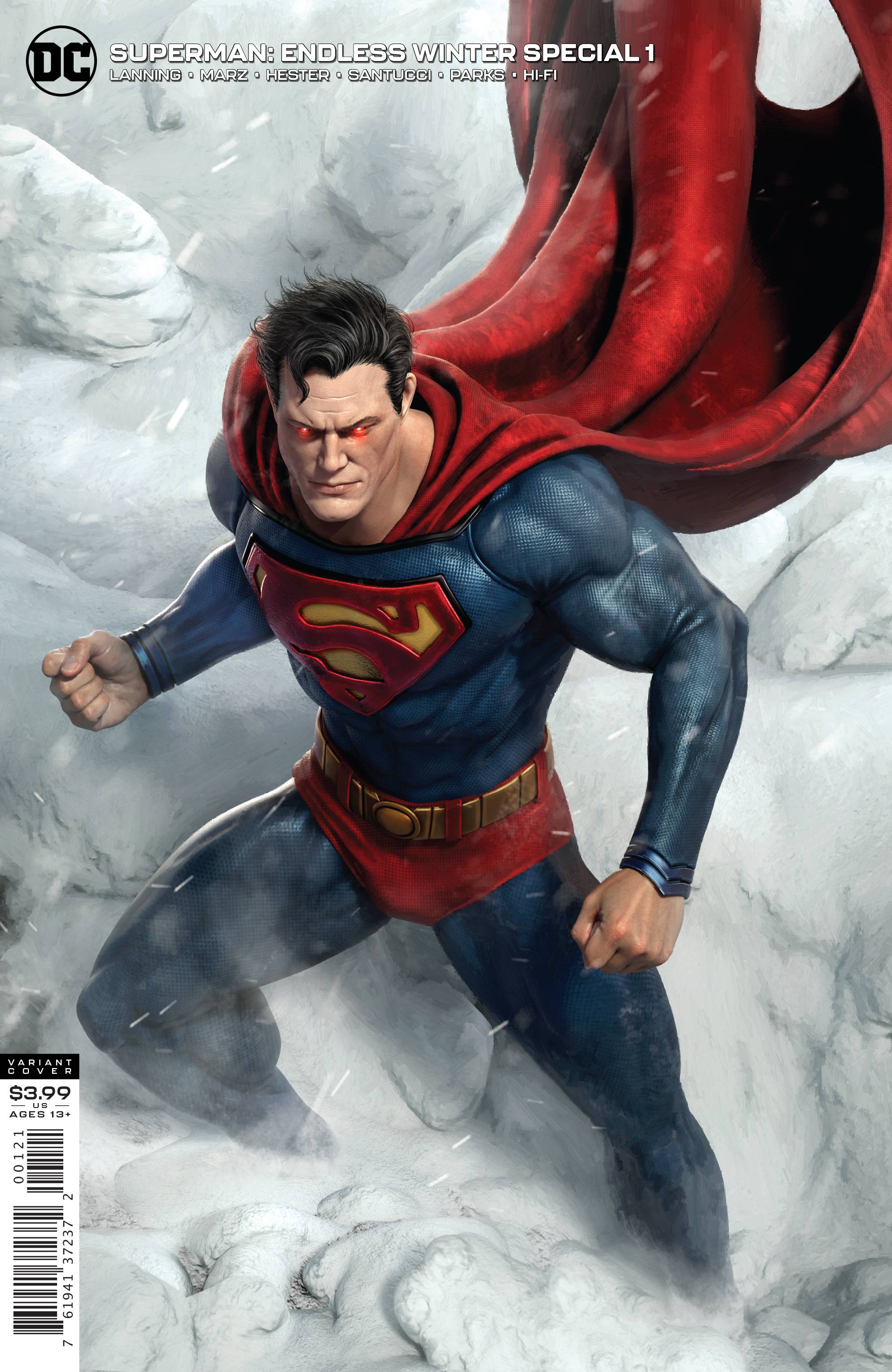 SUPERMAN ENDLESS WINTER SPECIAL #1 VAR ED