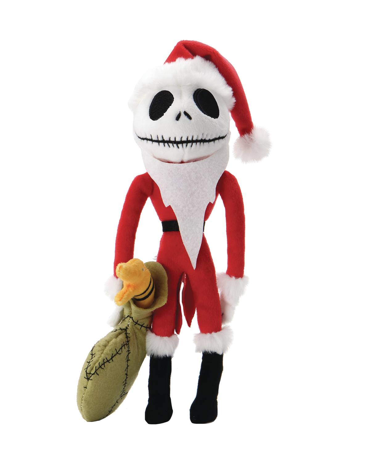 nightmare before christmas santa plush