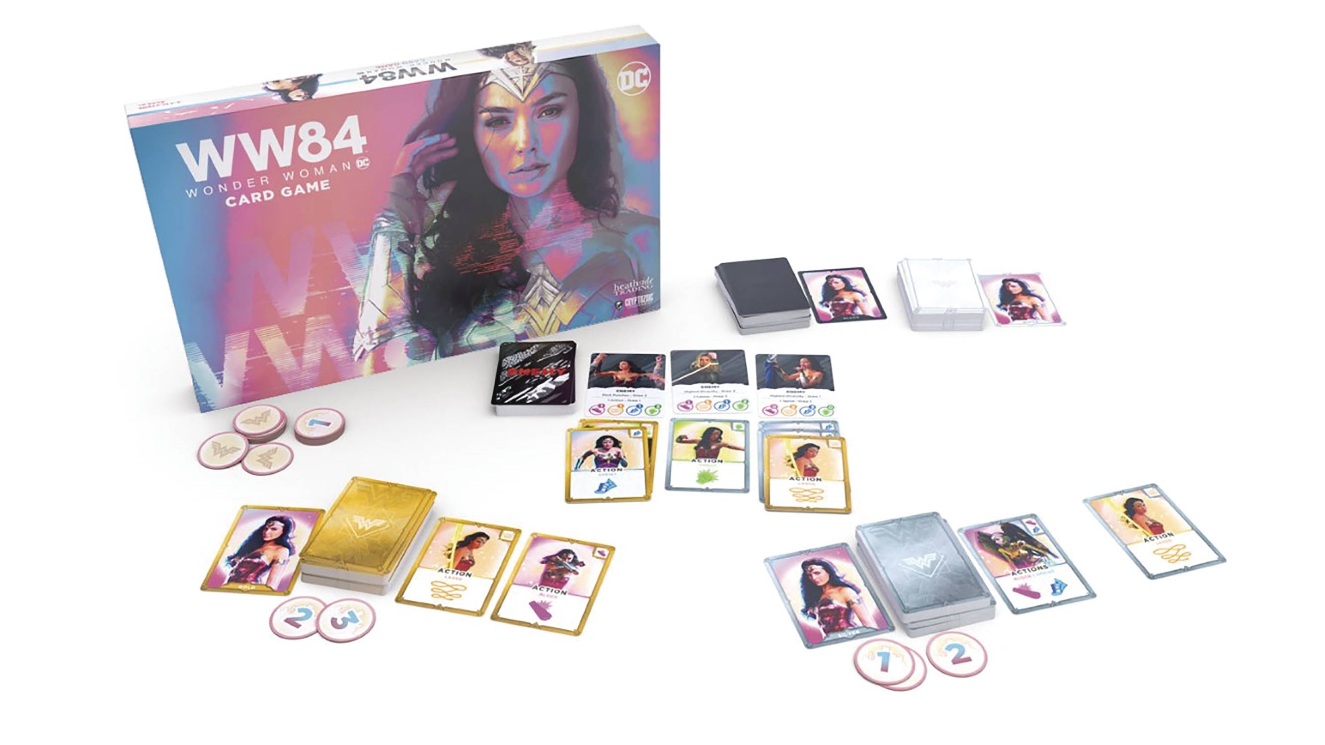 AUG208468 - WONDER WOMAN 84 CARD GAME - Previews World