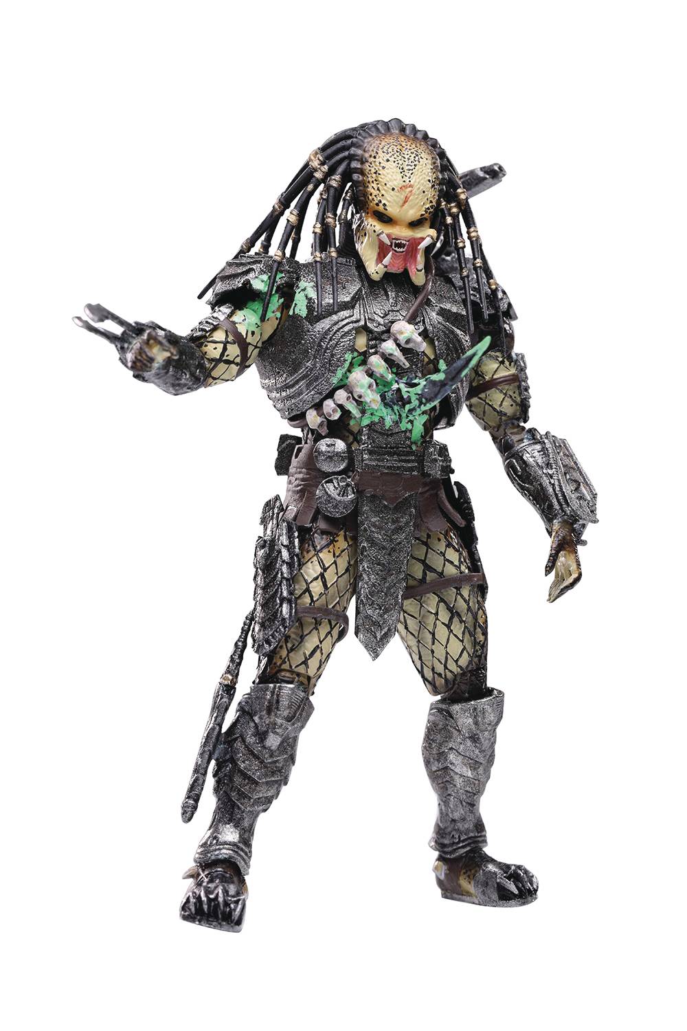 AVP FINAL BATTLE DAMAGE SCAR PREDATOR PX 1/18 SCALE FIGURE (