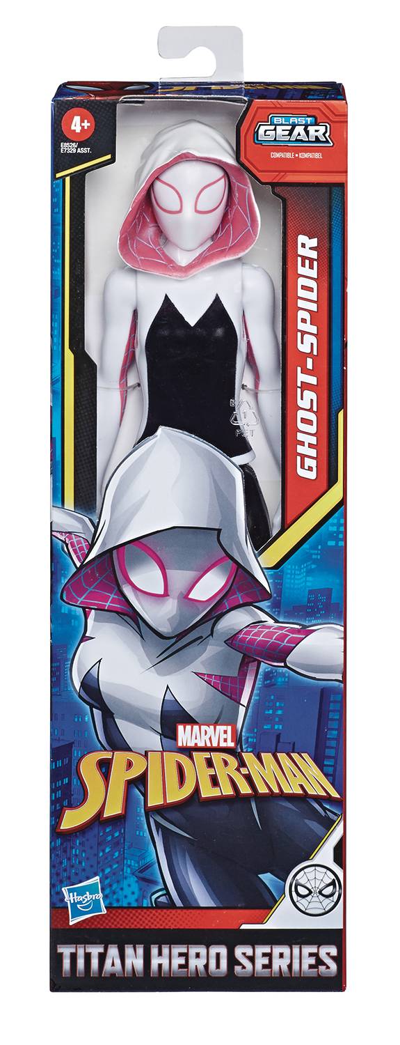 Marvel Hasbro Spider-Gwen Ghost Spider Titan Hero 12” Figure Walmart Exclusive 