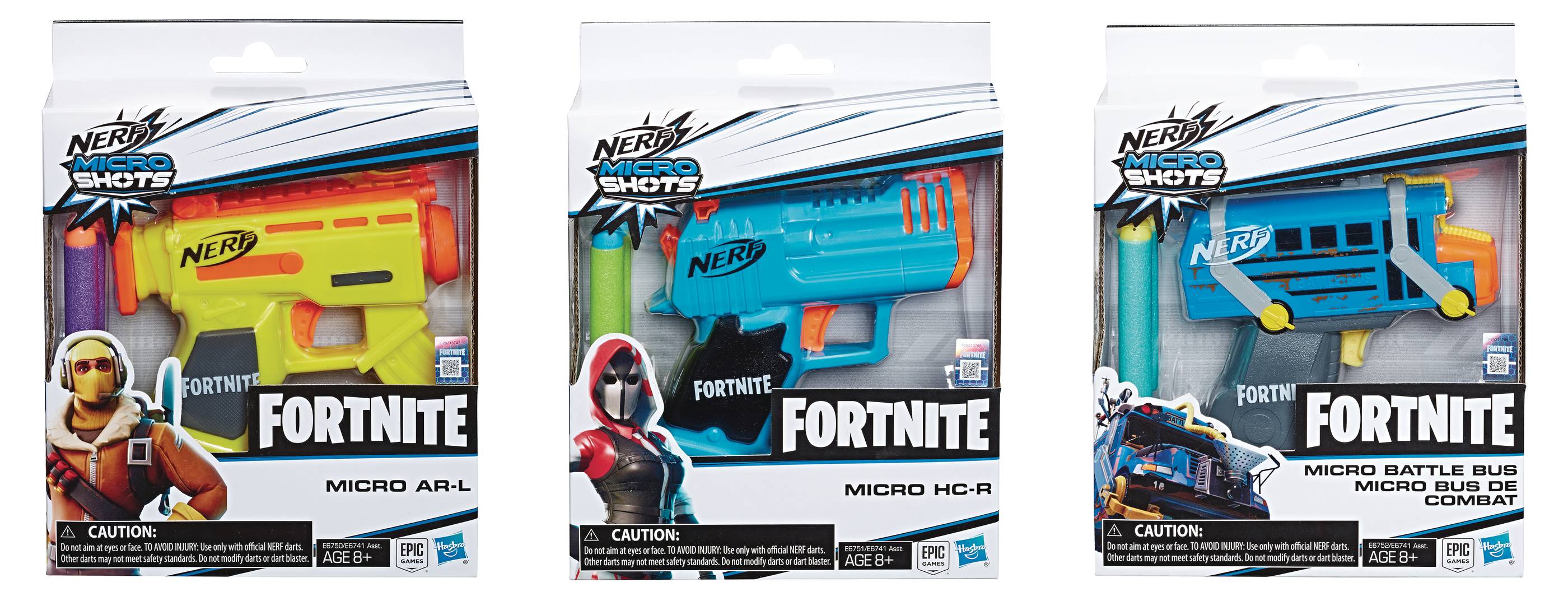 Nerf Fortnite MicroShots AR-L Toy Blaster Dart Gun E6750