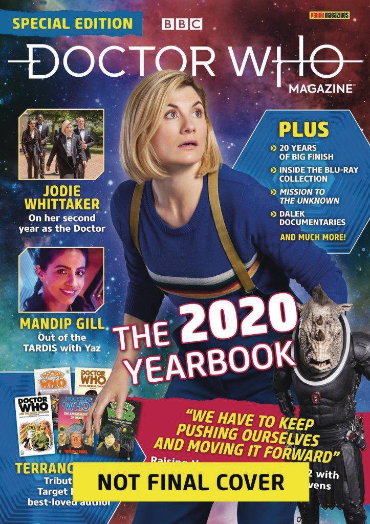 DOCTOR WHO MAGAZINE SPECIAL EDITION THE 2021 YEAR BOOK DR WHO GLOSSY MAGAZINE 