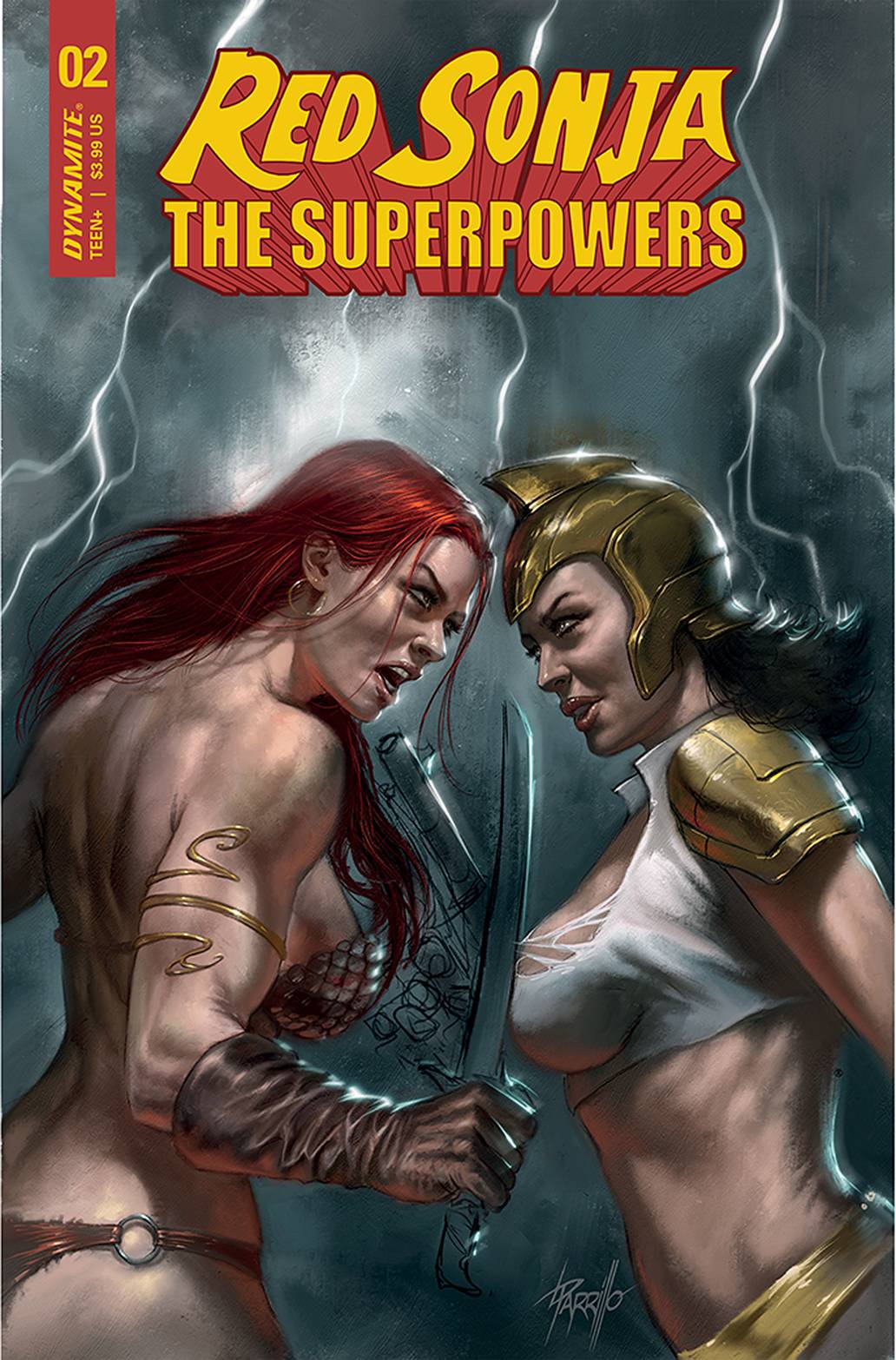 RED SONJA THE SUPERPOWERS #2 CVR A PARRILLO