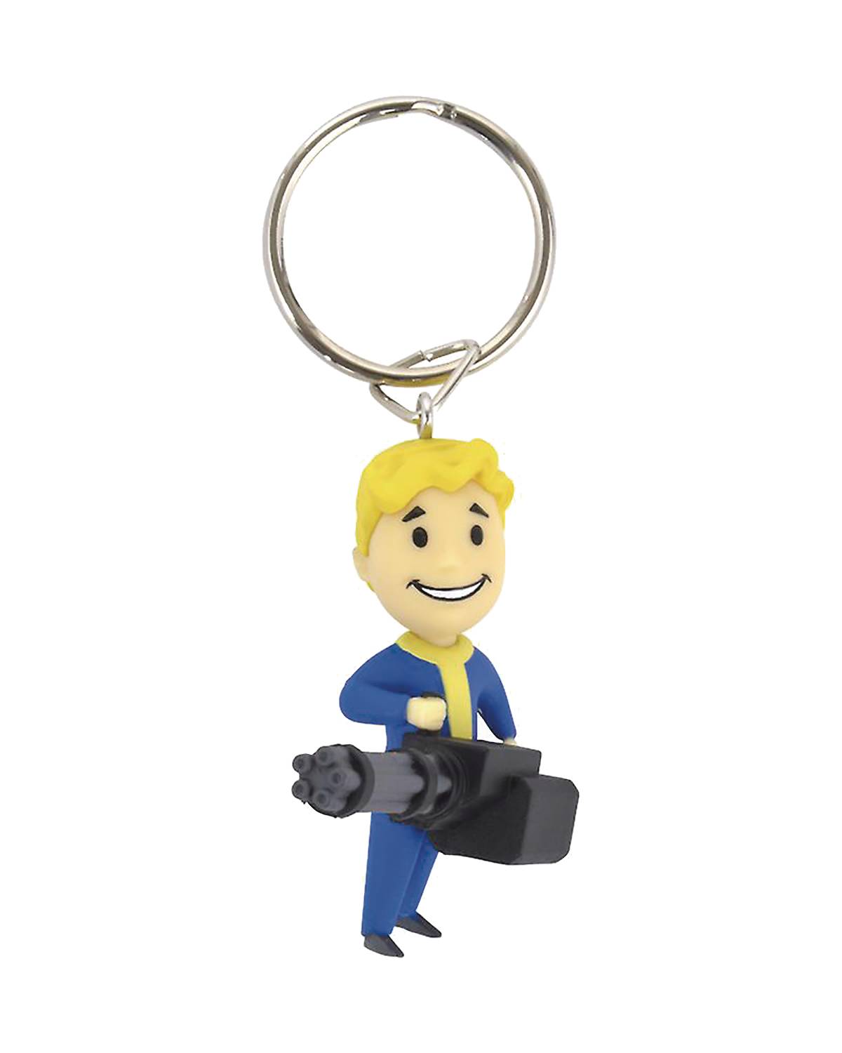 Collectables 3D Rubber Keychain Fallout Vault Boy Keyring rfe.ie