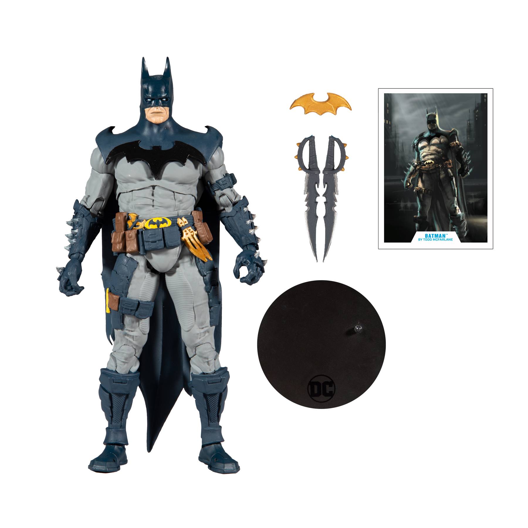 DC MULTIVERSE 7IN SCALE MCFARLANE BATMAN AF CS