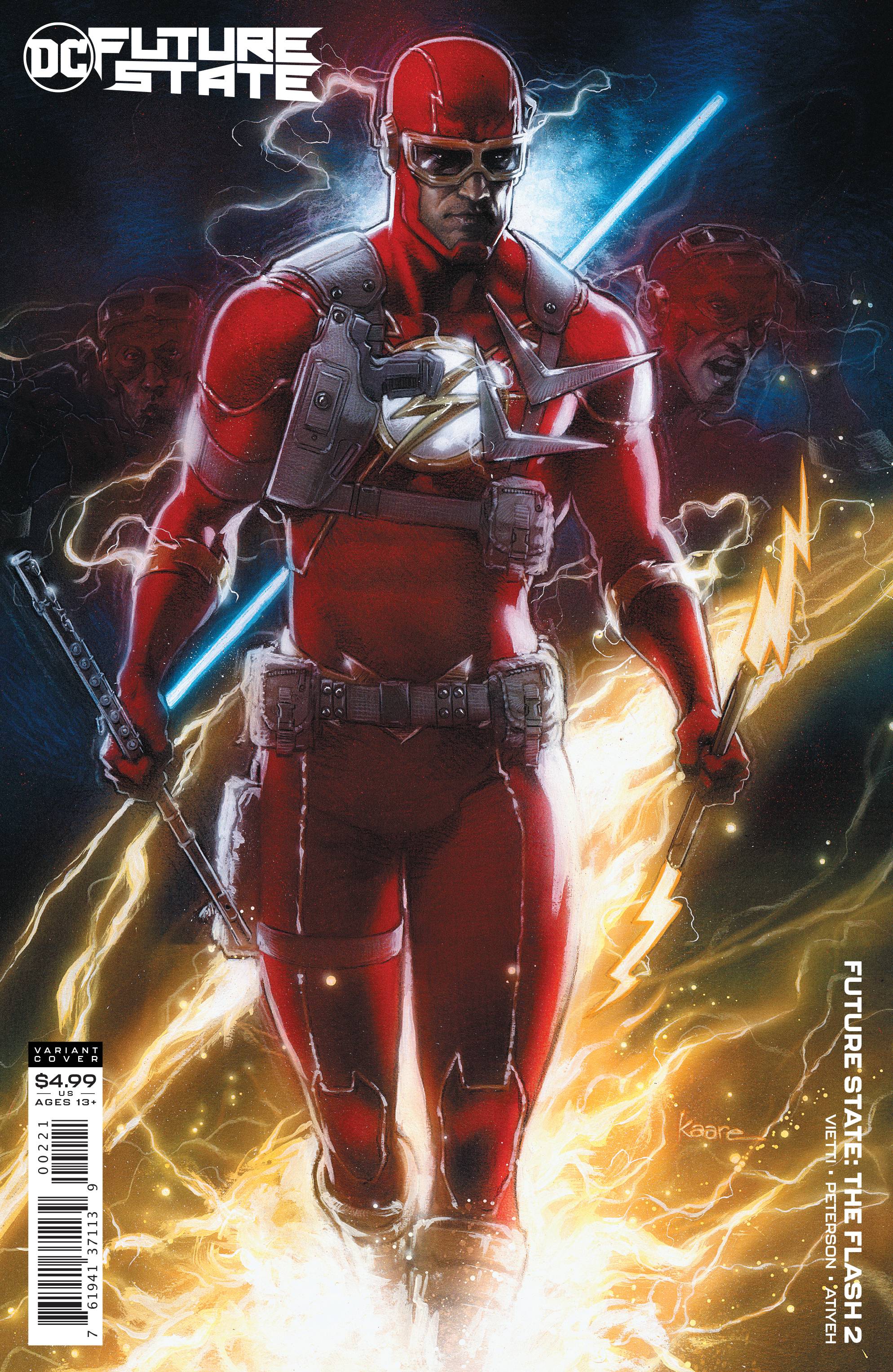 FUTURE STATE THE FLASH #2 CARDSTOCK VAR ED