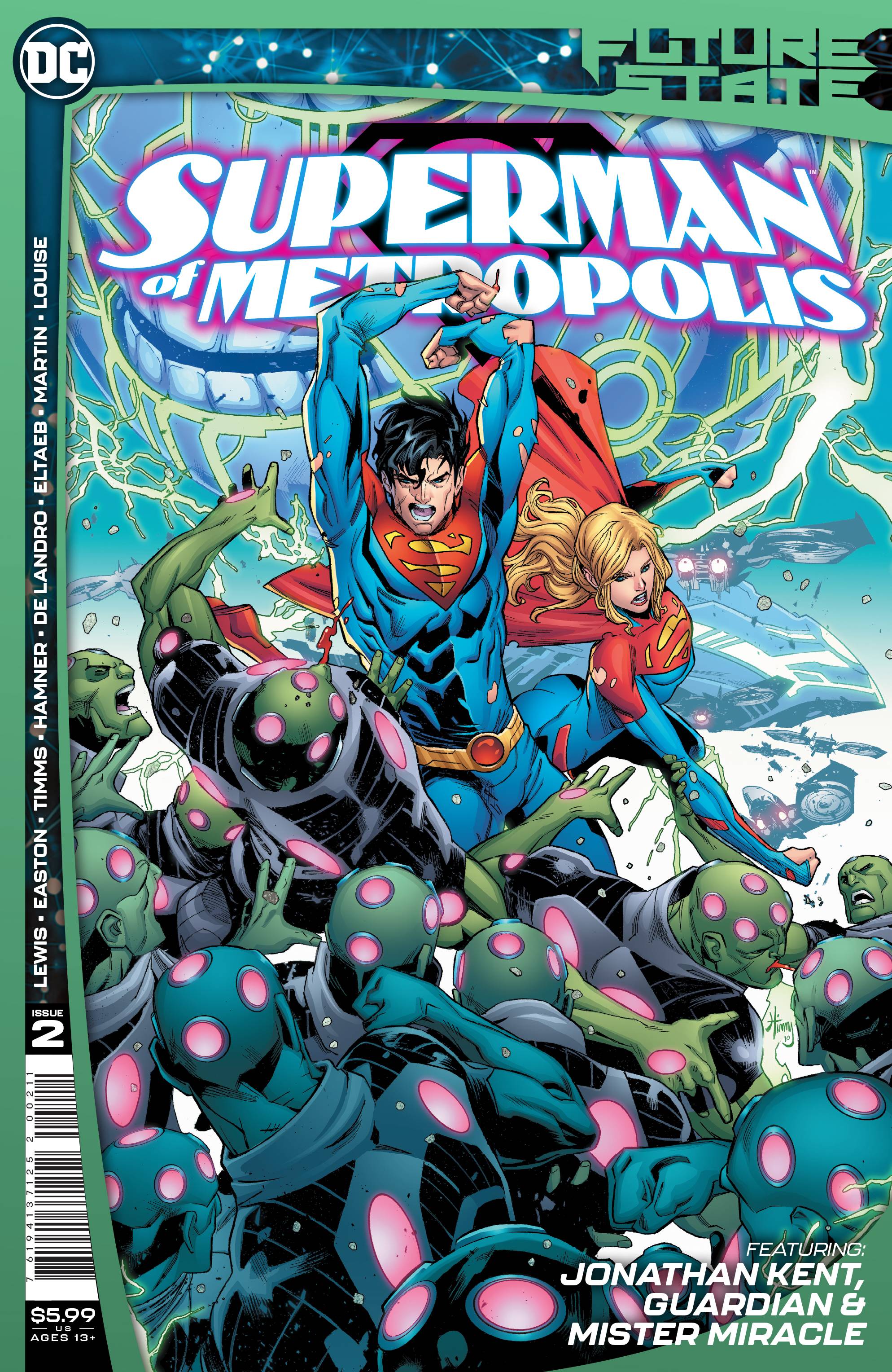 FUTURE STATE SUPERMAN OF METROPOLIS #2