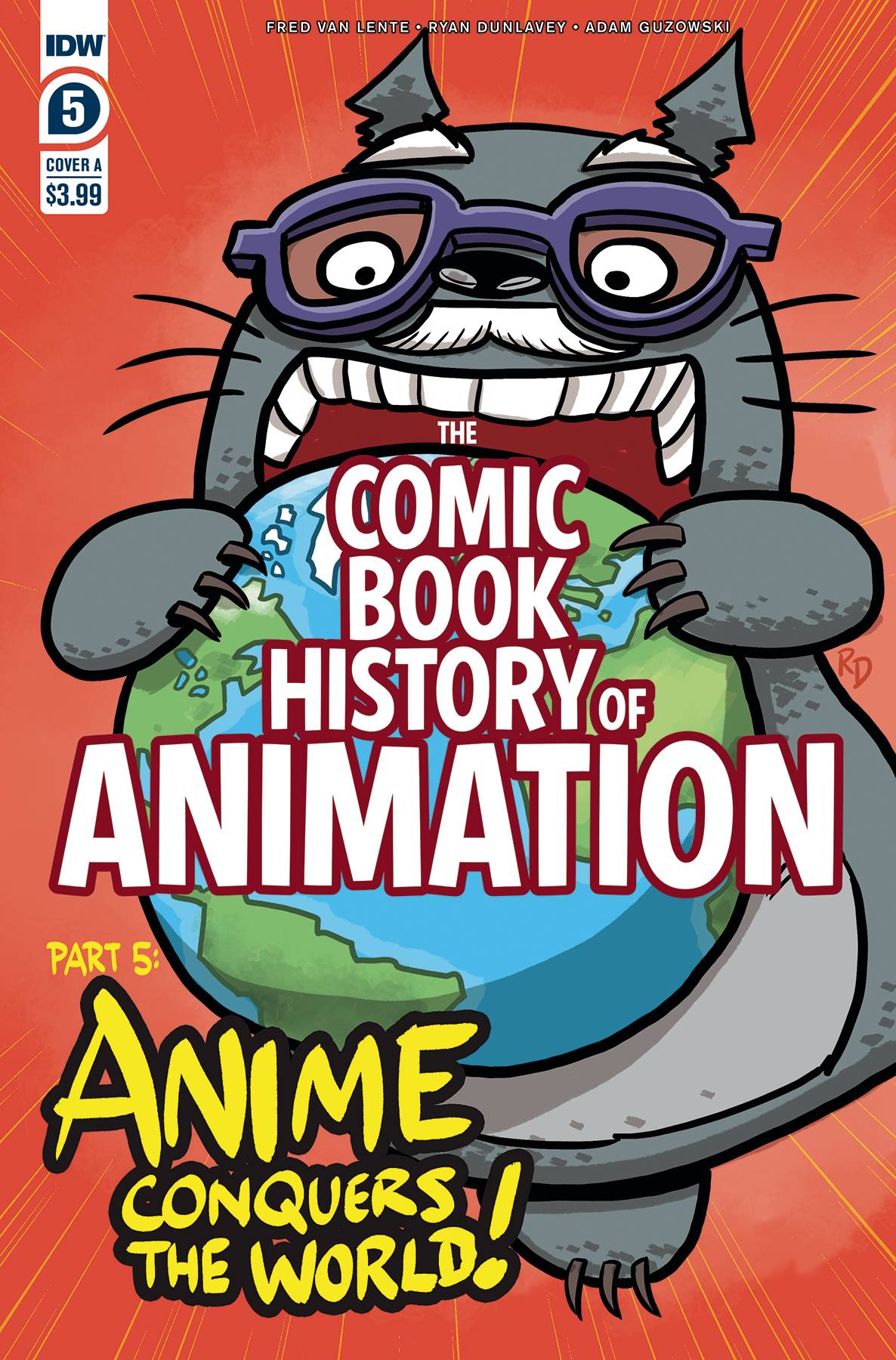 COMIC BOOK HISTORY OF ANIMATION #5 (OF 5) CVR A DUNLAVEY