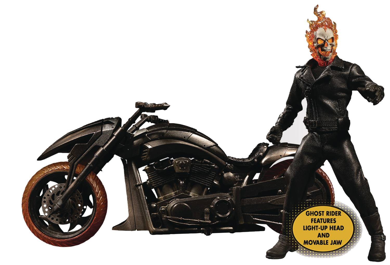ONE-12 COLLECTIVE MARVEL GHOST RIDER & HELL CYCLE AF SET (NE