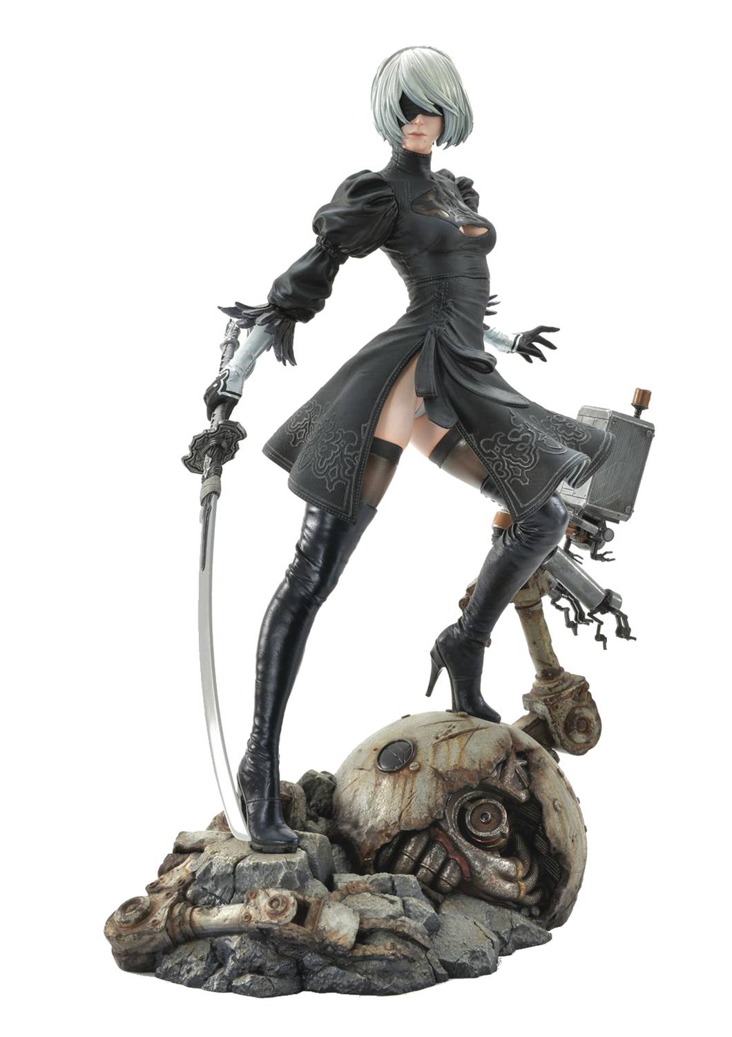 nier automata statues