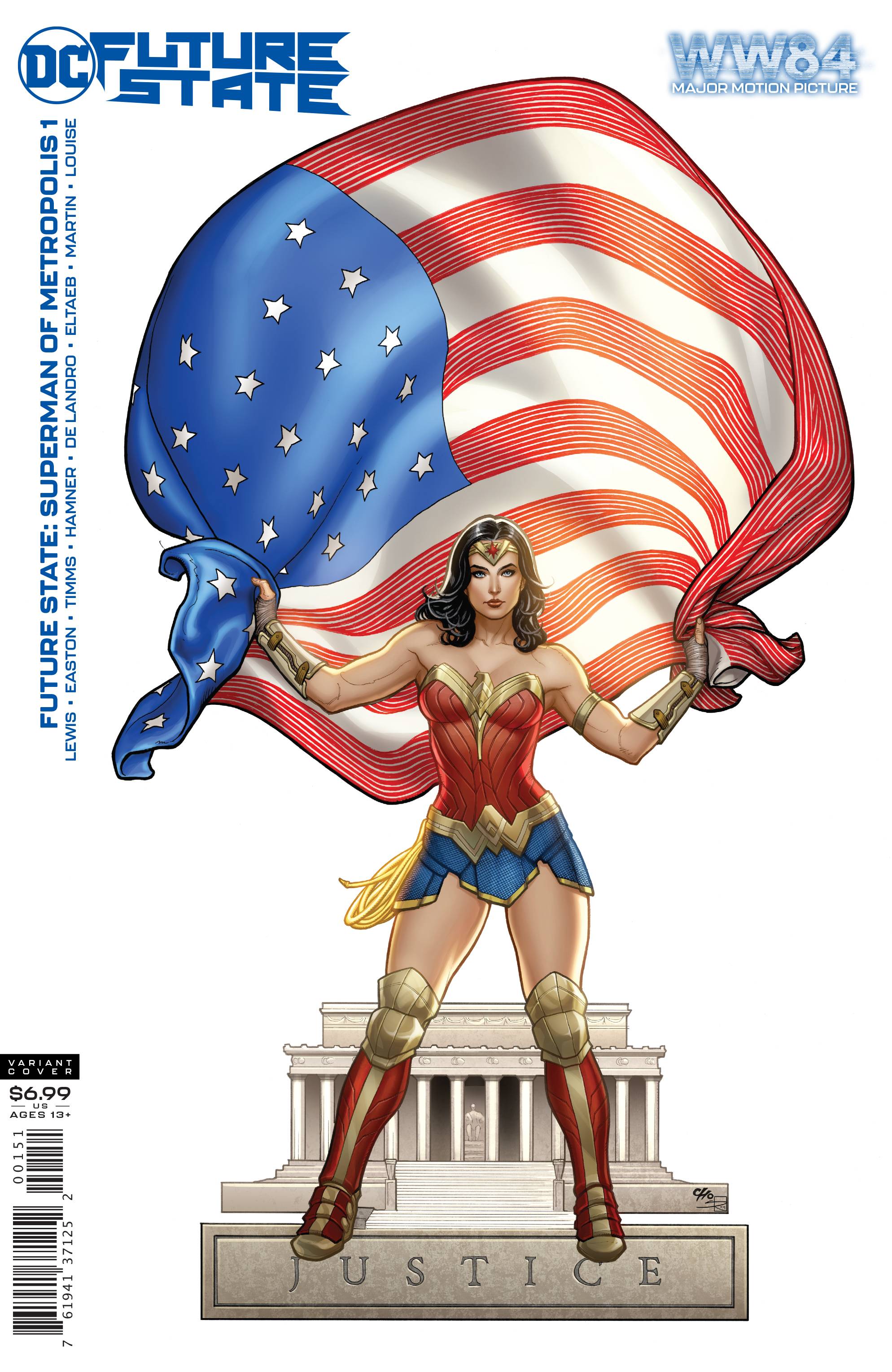 FUTURE STATE SUPERMAN OF METROPOLIS #1 WONDER WOMAN 84 VAR