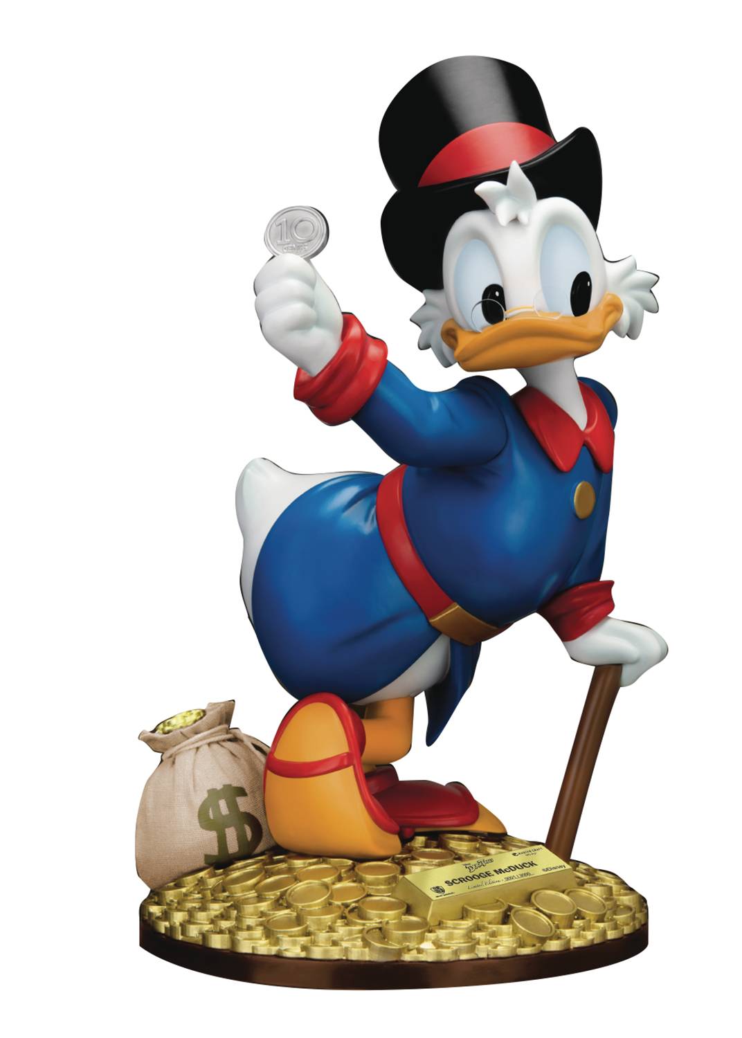 DUCKTALES MC-032 SCROOGE MCDUCK MASTER CRAFT STATUE  (C