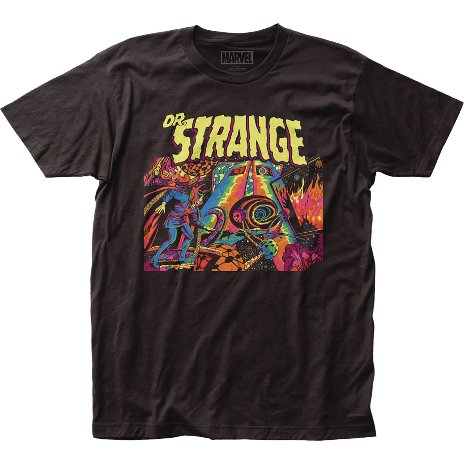 FEB211911 - MARVEL DR STRANGE BLK T/S XXL - Previews World