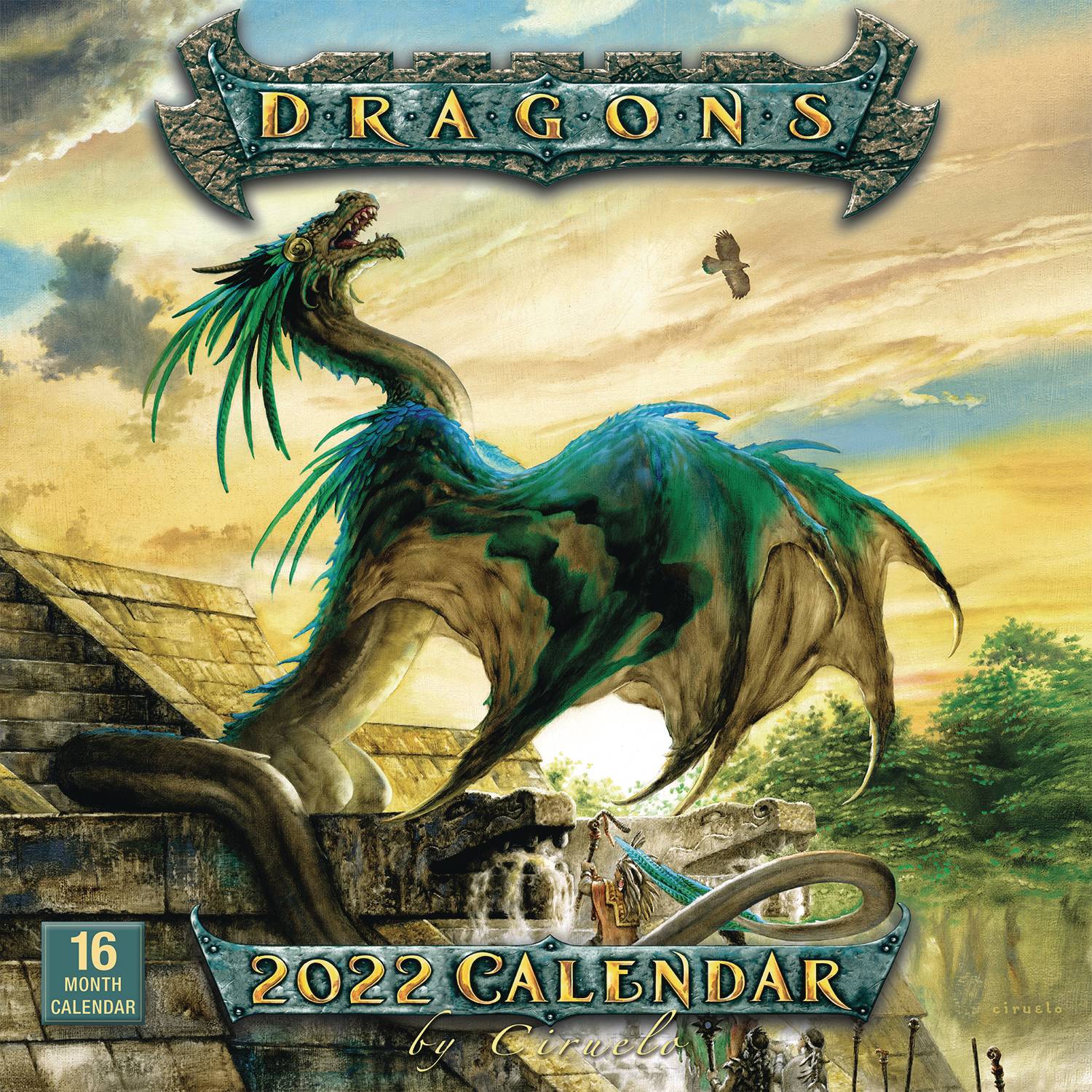 Dragon Calendar 2022 Mar211565 - Dragons By Ciruelo 2022 Wall Calendar - Previews World