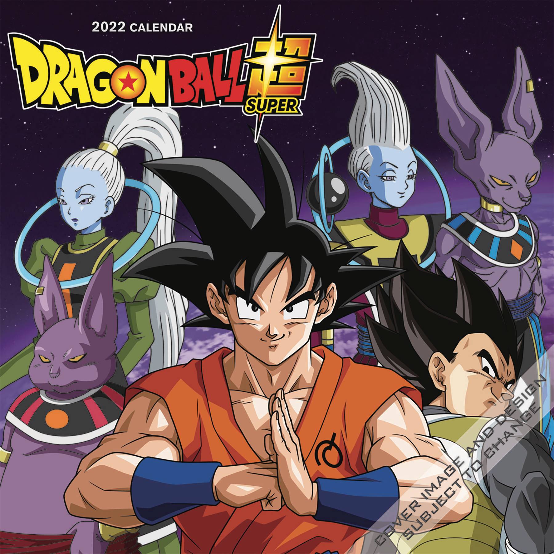 Apr Dragonball Super 22 Wall Calendar Previews World Apr Dragonball Super 22 Wall Calendar Previews World