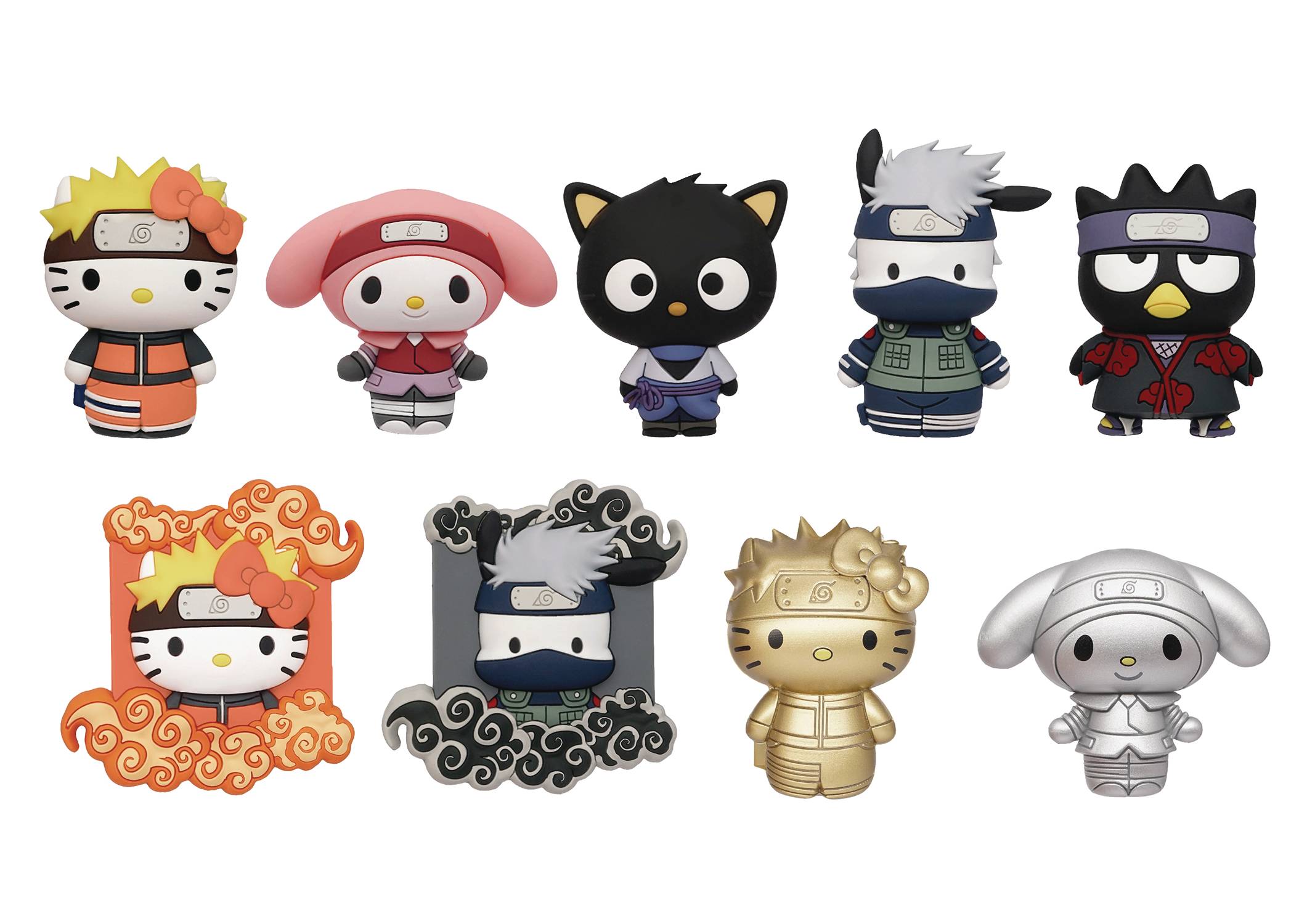 sanrio x naruto funko