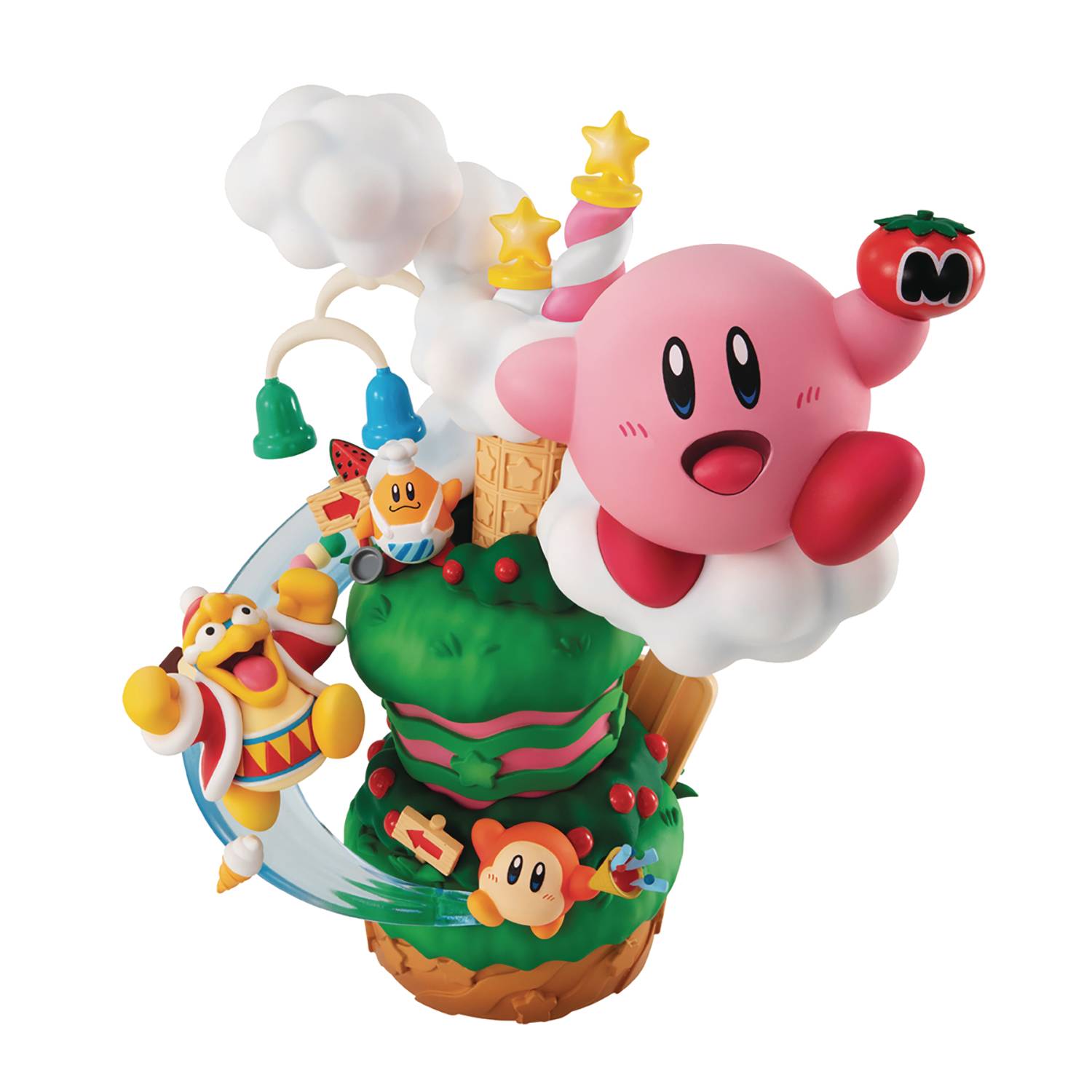 Xtarlin Kirby Super Star 2.5 Kirby Action Figure with Wings PVC