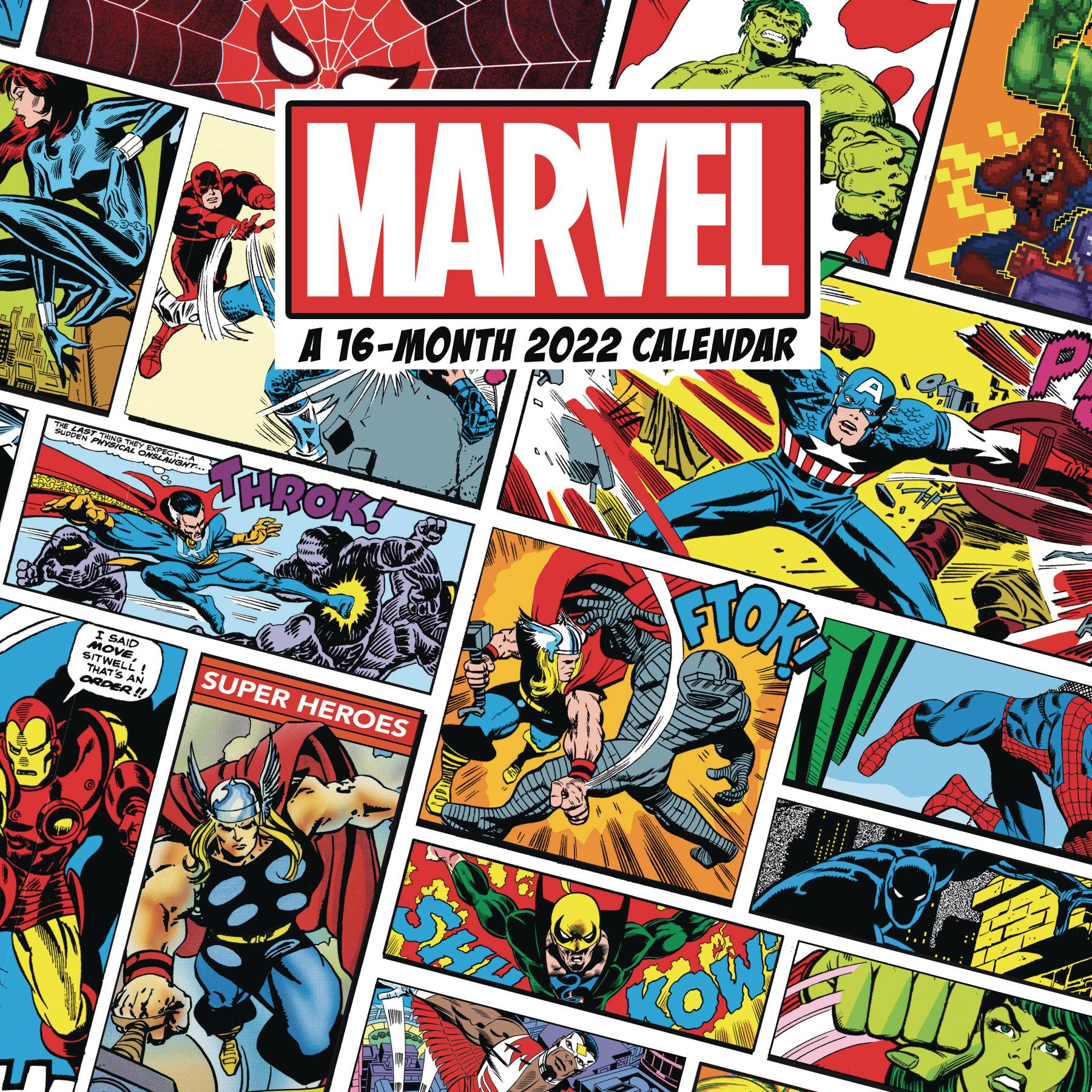 MAR211626 - COMICS 2022 16 MONTH WALL CALENDAR - Previews World