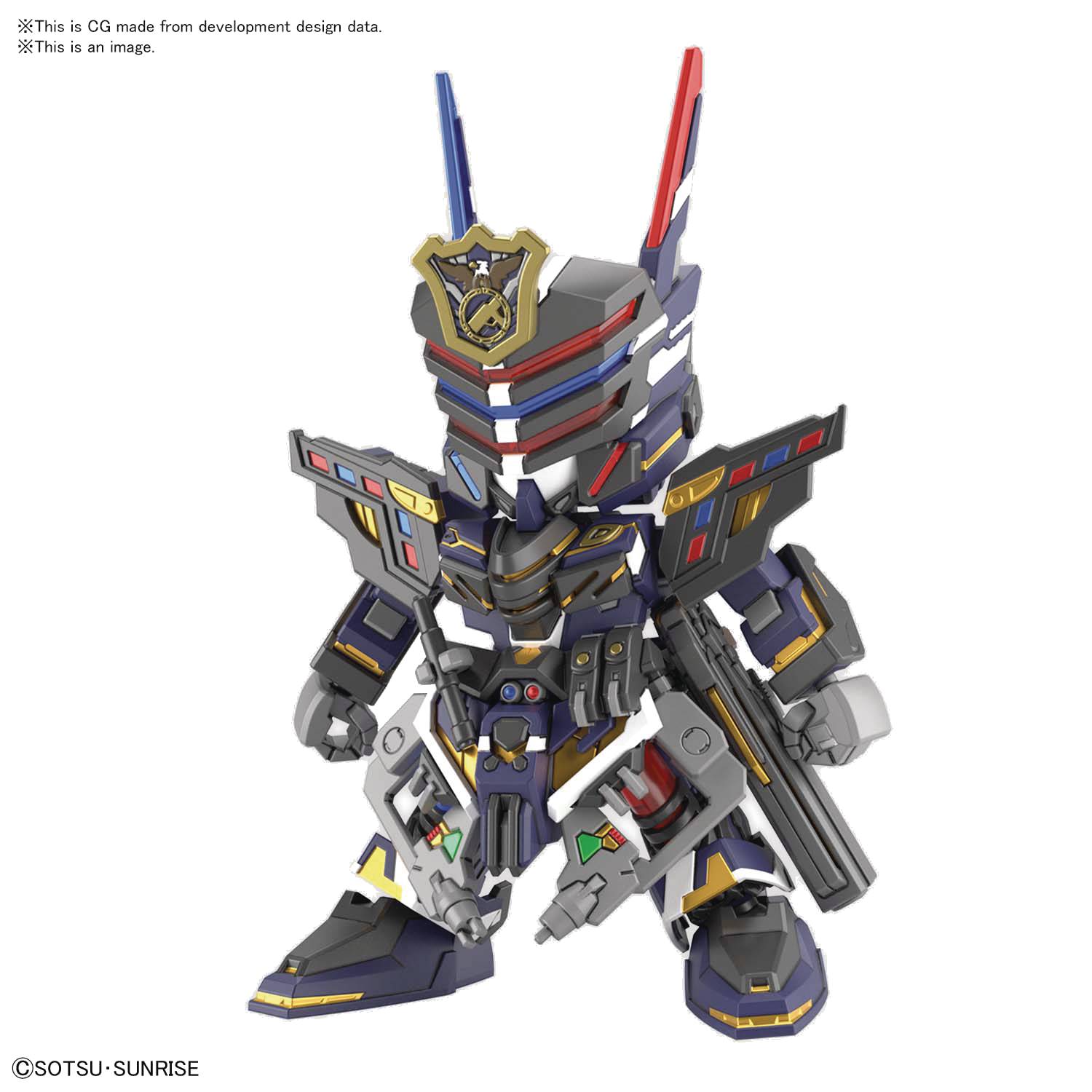 Dec8186 Sd Gundam World Heroes 03 Sergeant Verde Buster Model Kit N Previews World