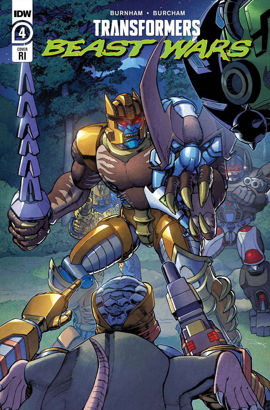 MAR210487 TRANSFORMERS BEAST WARS 4 10 COPY DANIEL KHANNA INCV