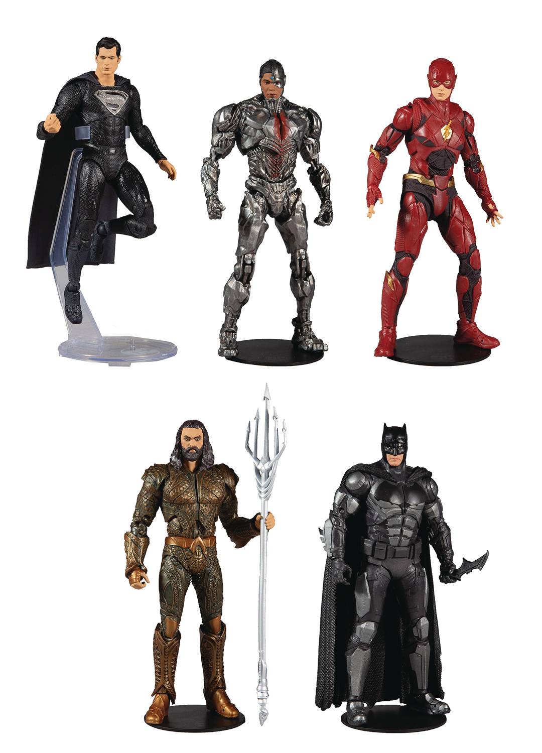 DC JUSTICE LEAGUE 7IN SCALE AF ASST