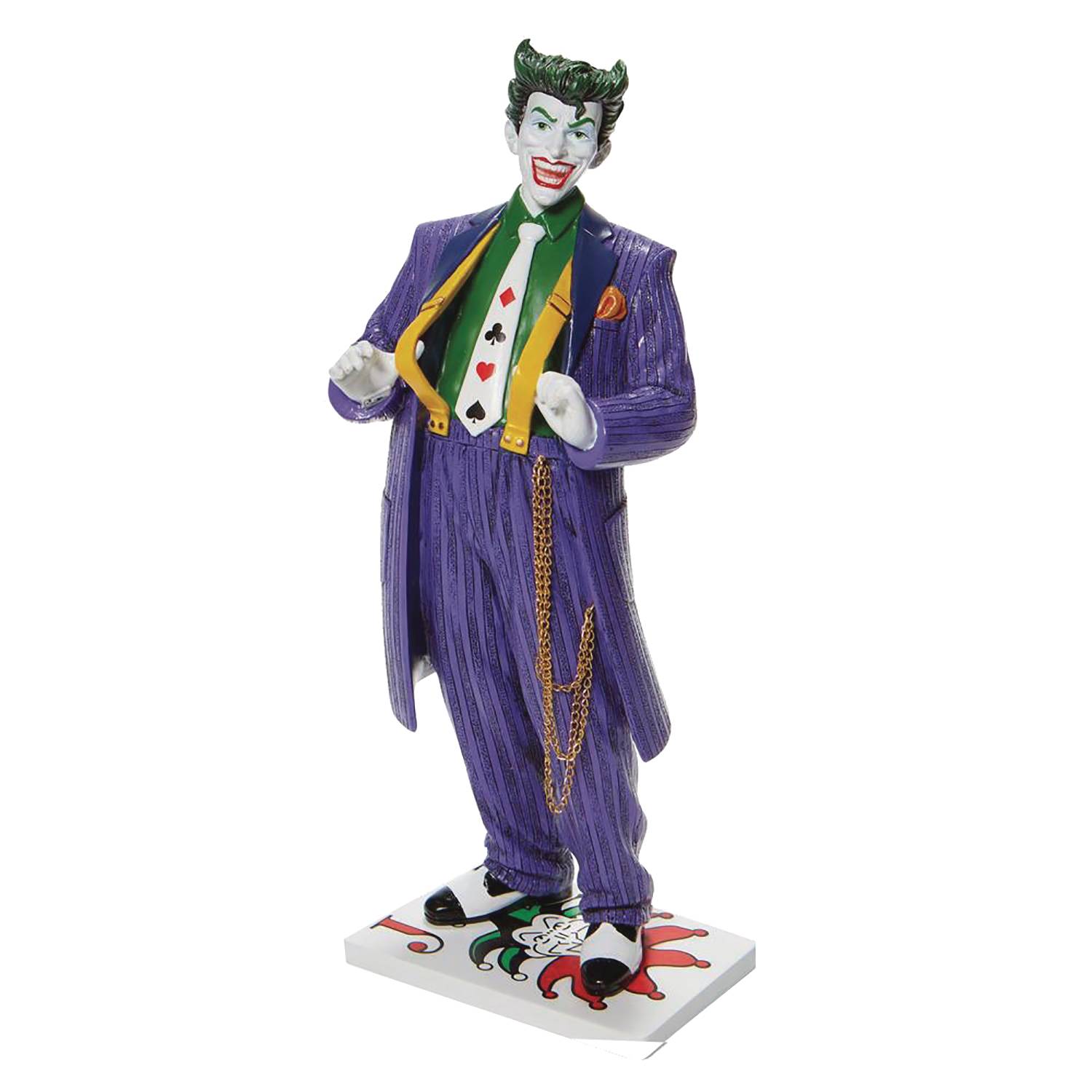 DC COUTURE DE FORCE JOKER 9IN STATUE