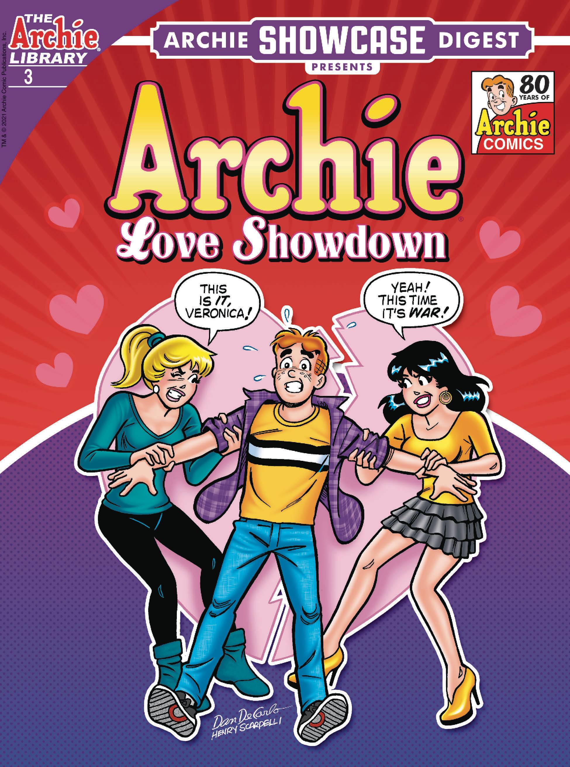MAR211071 - ARCHIE SHOWCASE DIGEST #3 LOVE SHOWDOWN - Previews World