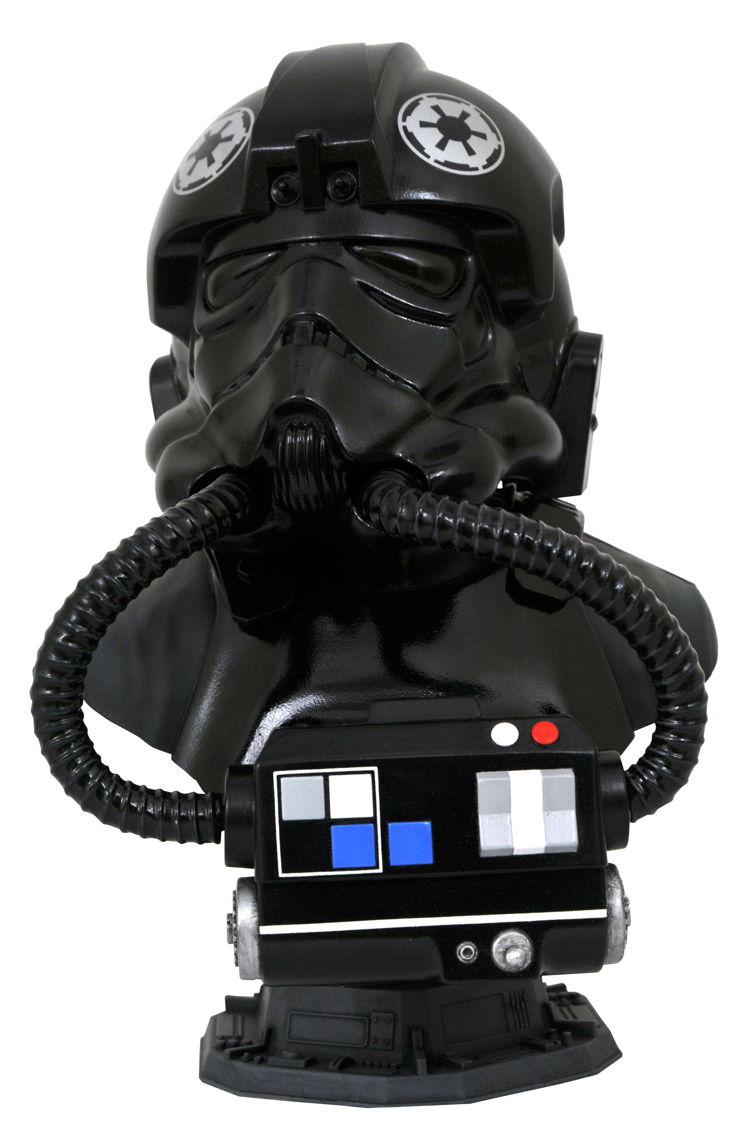 STAR WARS LEGENDS IN 3D TIE PILOT 1/2 SCALE BUST