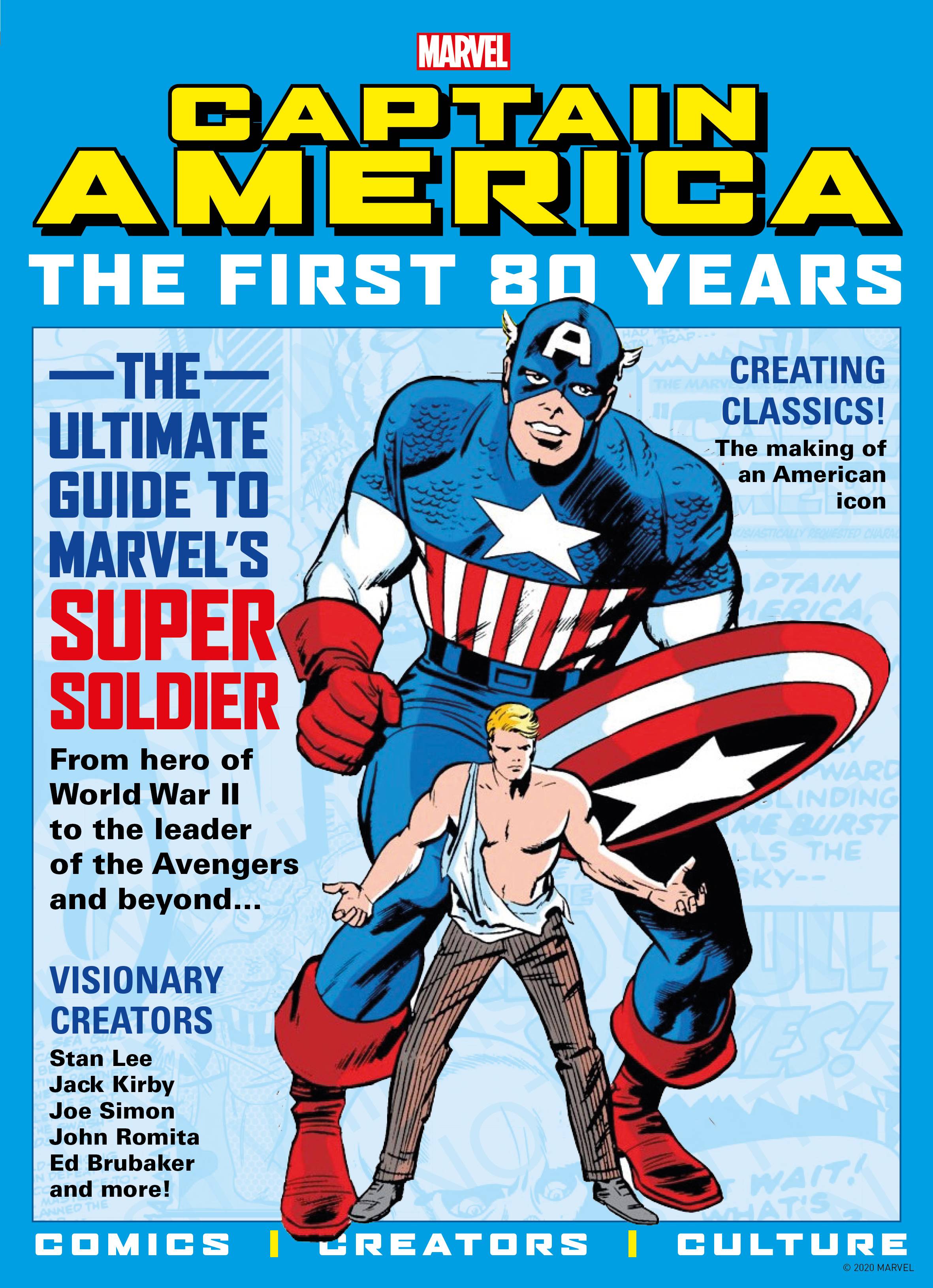 CAPTAIN AMERICA FIRST 80 YEARS SC NEWSSTAND