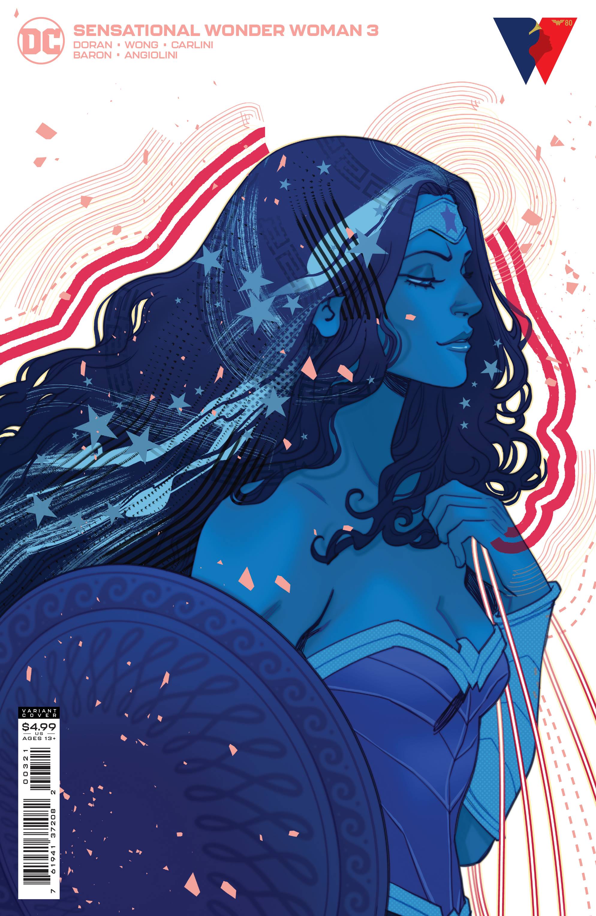 MAR217086 - SENSATIONAL WONDER WOMAN #3 CVR A DORAN - Previews World