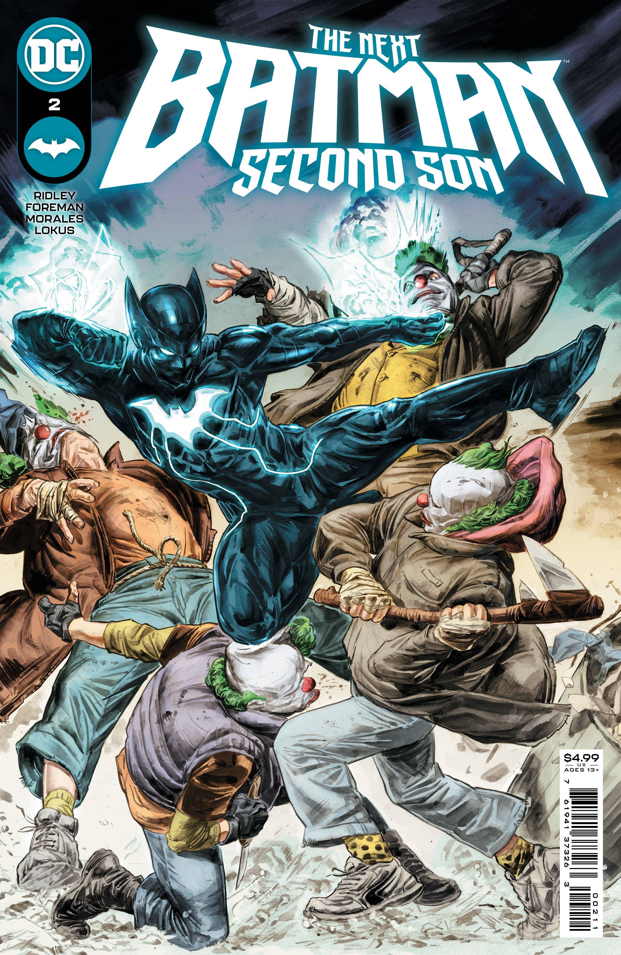 MAR217074 - NEXT BATMAN SECOND SON #2 CVR A BRAITHWAITE - Previews World