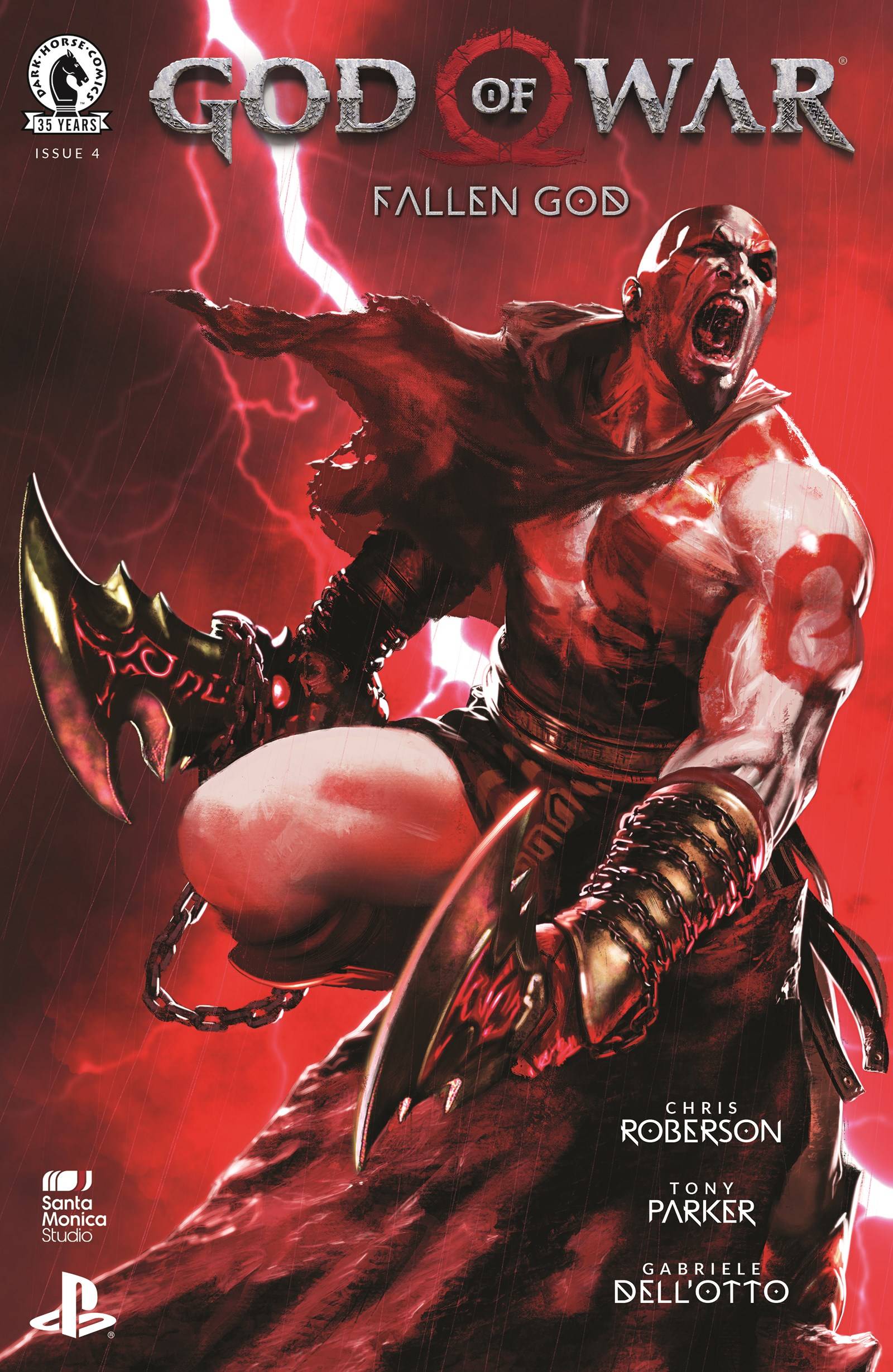 Fallen god comic