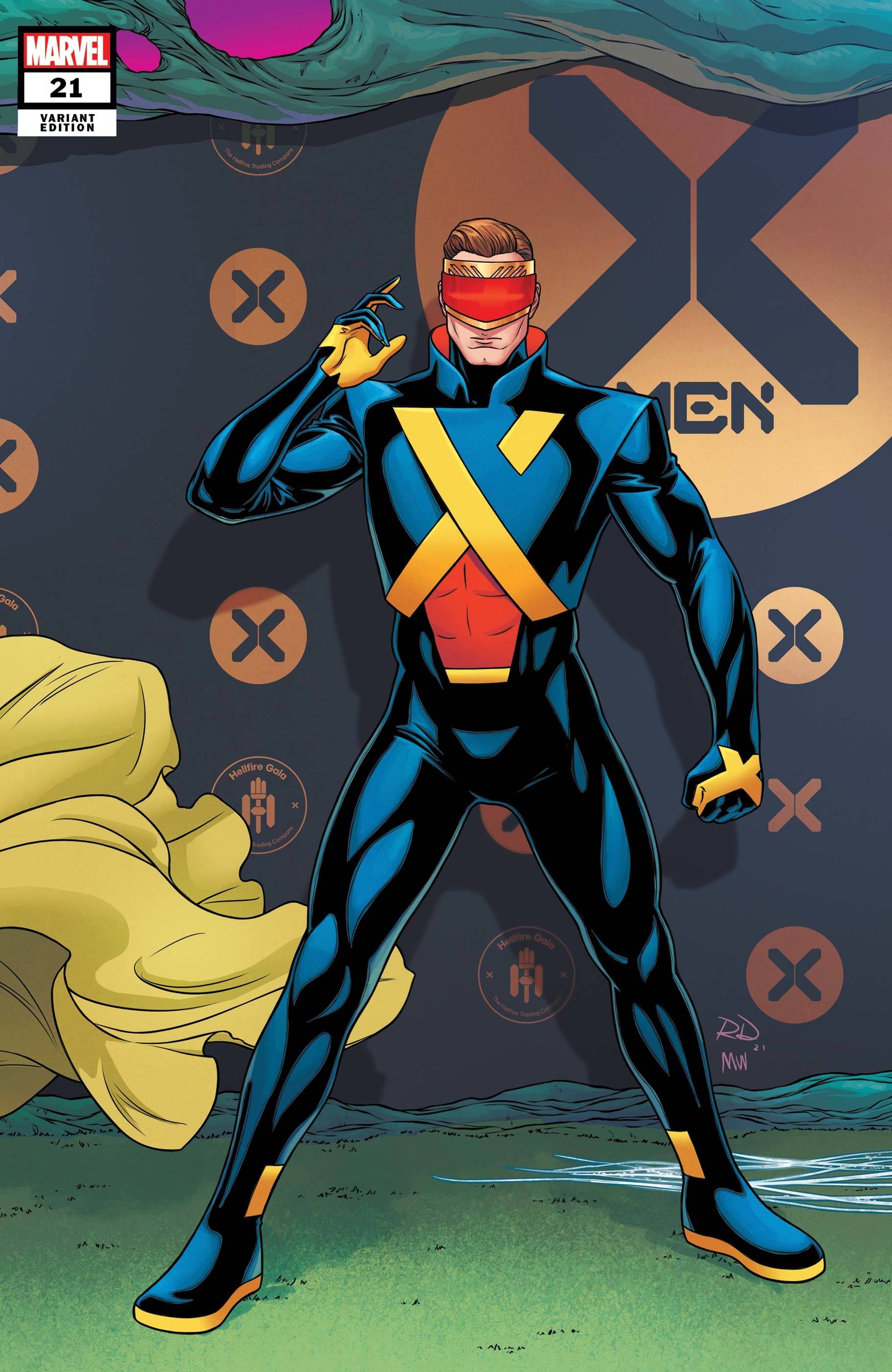 X-MEN #21 DAUTERMAN CONNECTING VAR