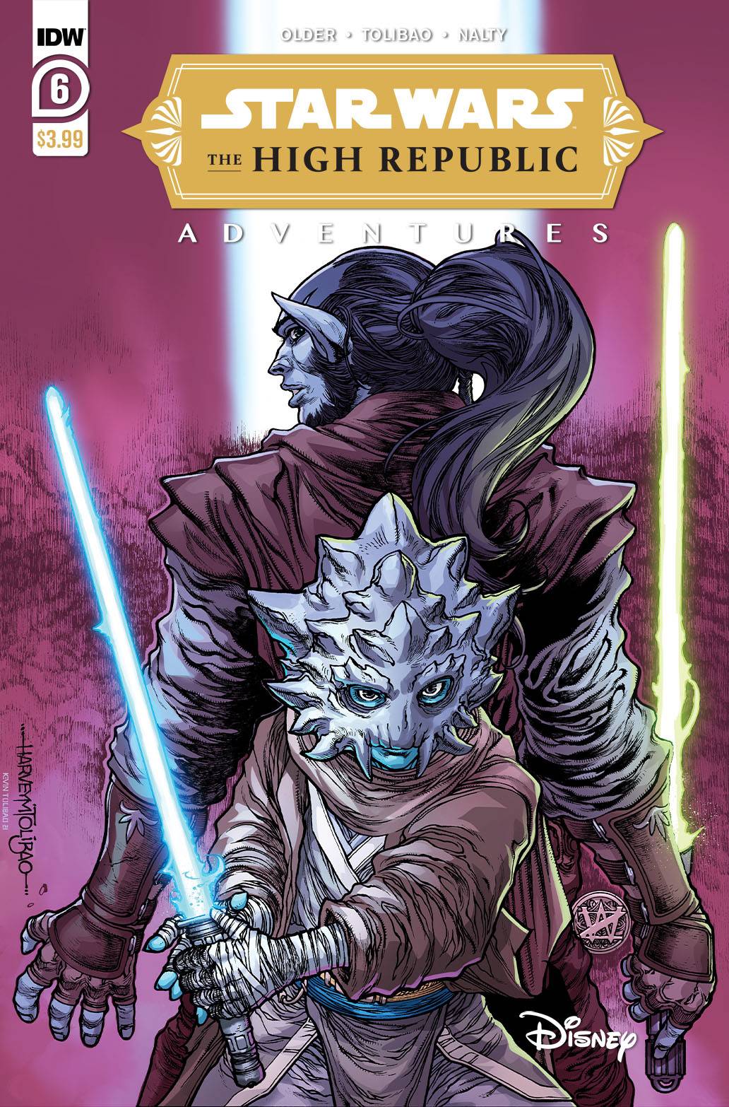 STAR WARS HIGH REPUBLIC ADVENTURES #6 CVR A TOLIBAO