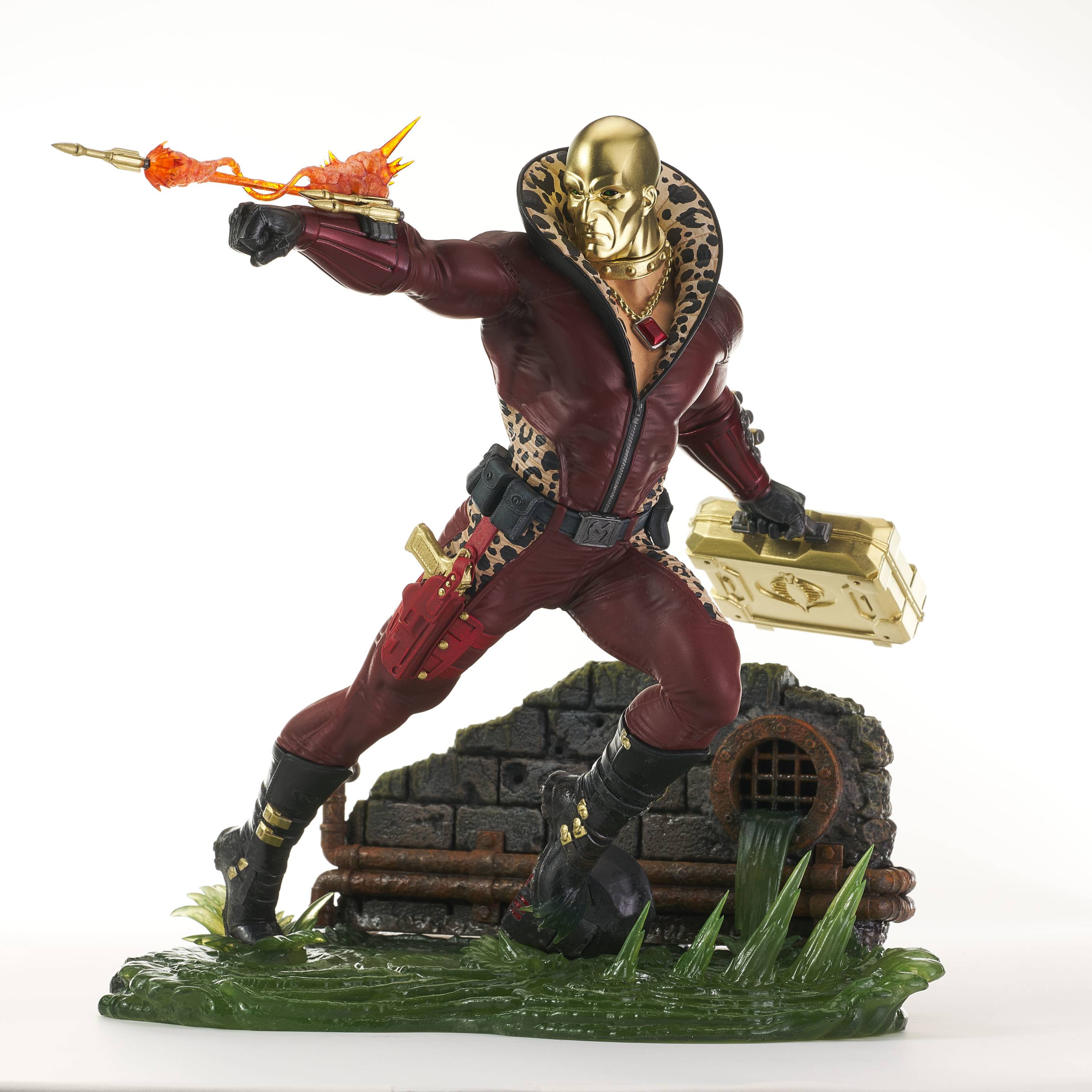 DST SHOWCASE PX GI JOE GALLERY DESTRO PROFIT DIRECTOR STATUE