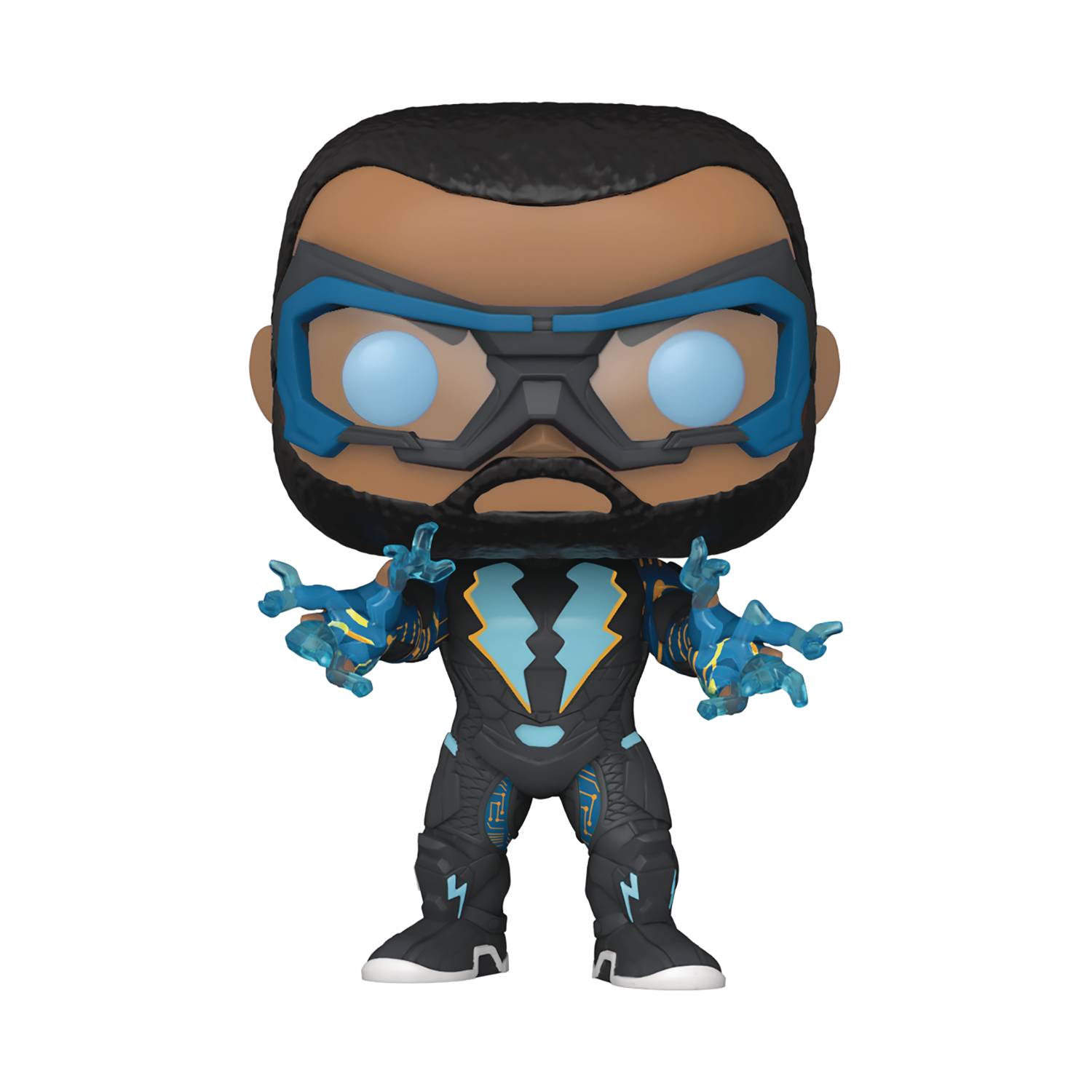 MAR218195 POP HEROES BLACK LIGHTNING VINYL FIG Previews World