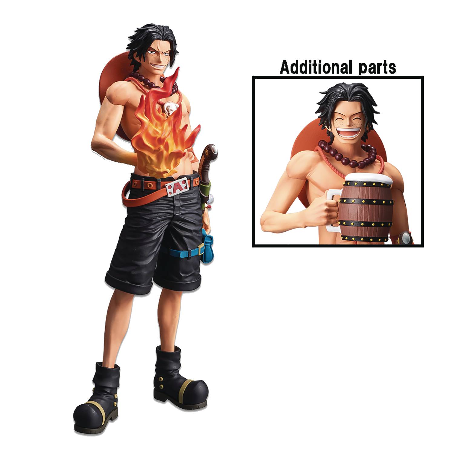 Mar2112 One Piece Grandista Nero Portgas D Ace Fig Previews World