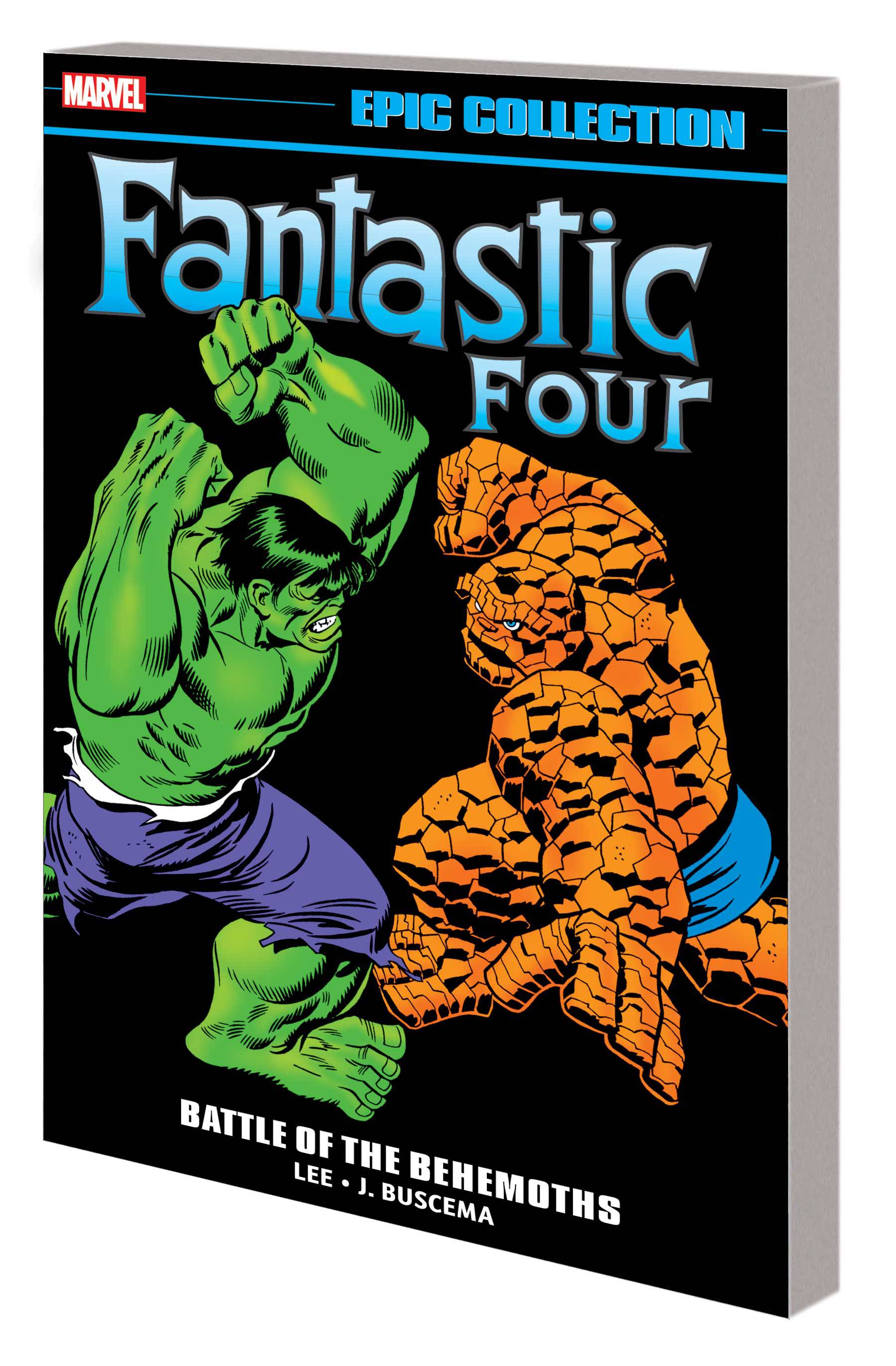 BATTLE OF BEHEMOTHS GRAPHIC NOVEL Marvel Comics Epic Collection FANTASTIC FOUR 