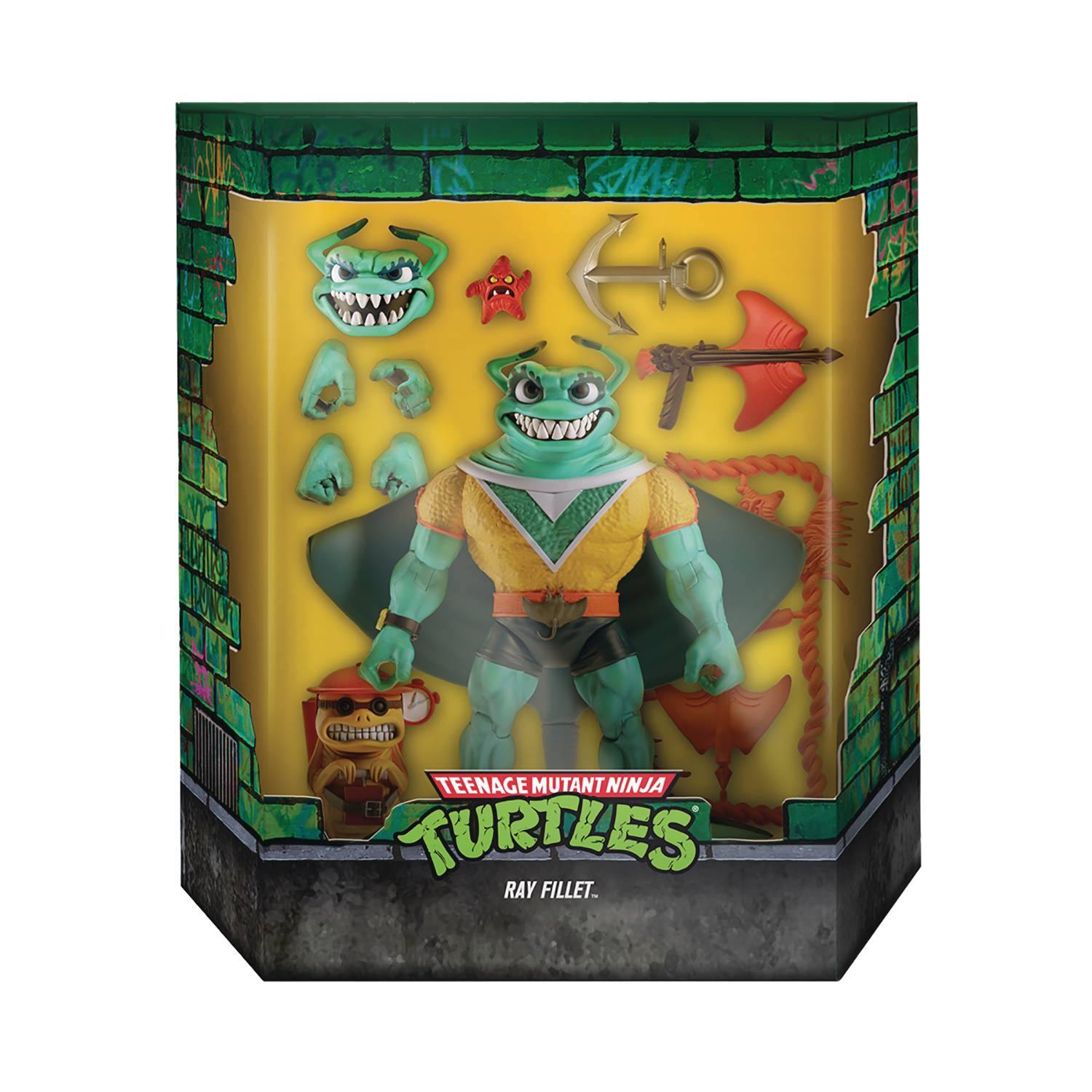 TMNT ULTIMATES WAVE 5 RAY FILLET FIGURE