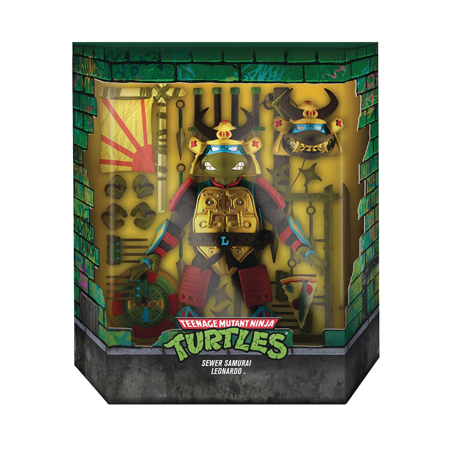 TMNT ULTIMATES WAVE 5 LEO THE SEWER SAMURAI FIGURE