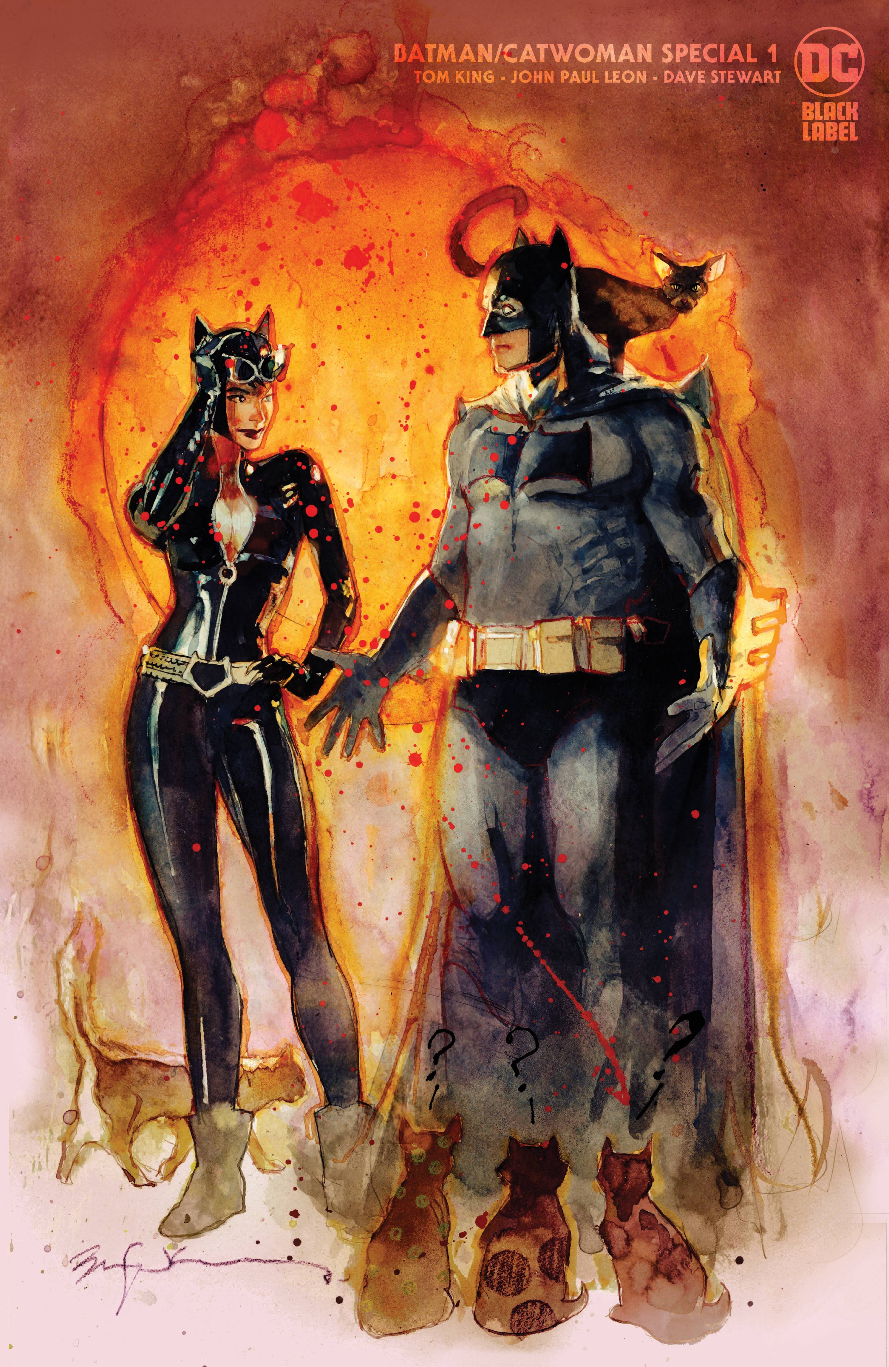 MAY217028 - BATMAN CATWOMAN SPECIAL #1 CVR C SIENKIEWICZ VAR - Previews  World