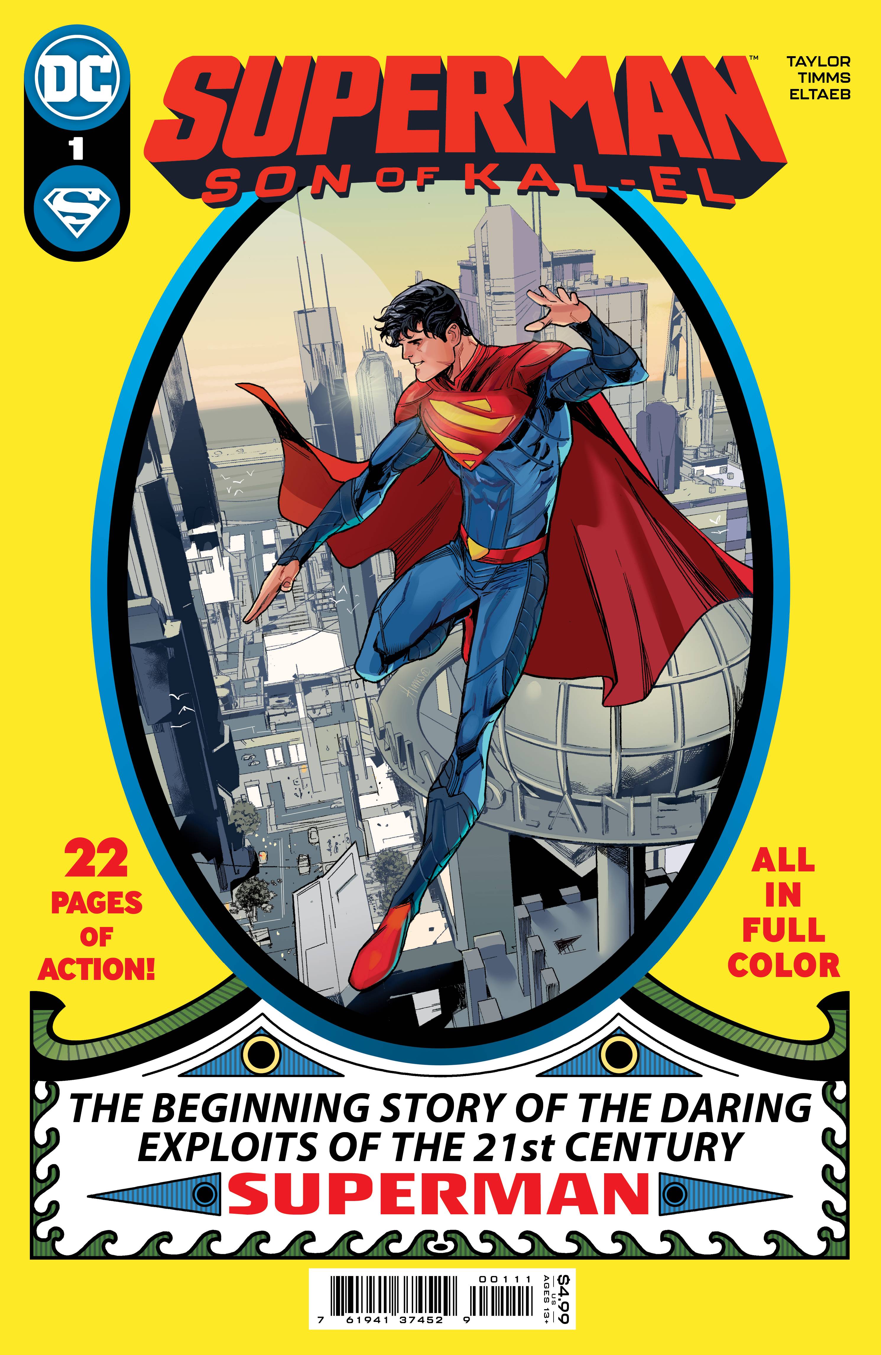 SUPERMAN SON OF KAL EL #1 CVR A TIMMS