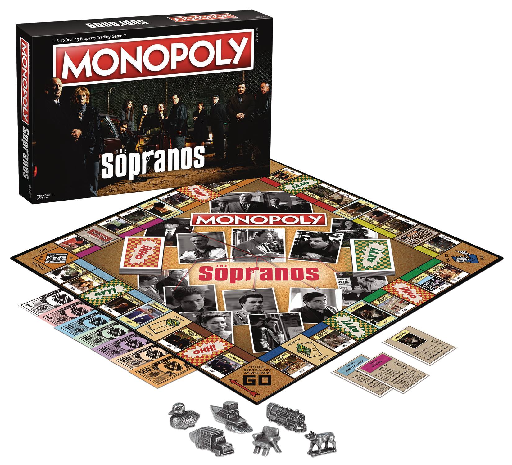 THE SOPRANOS MONOPOLY