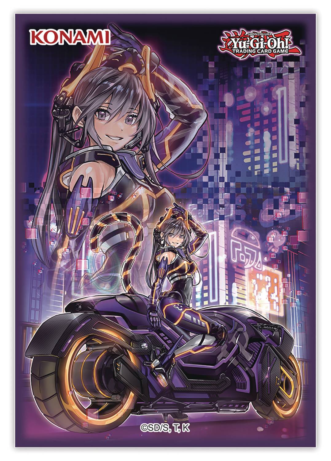 APR218409 YU GI OH TCG IP MASQUERENA CARD SLEEVES PACK (50CT
