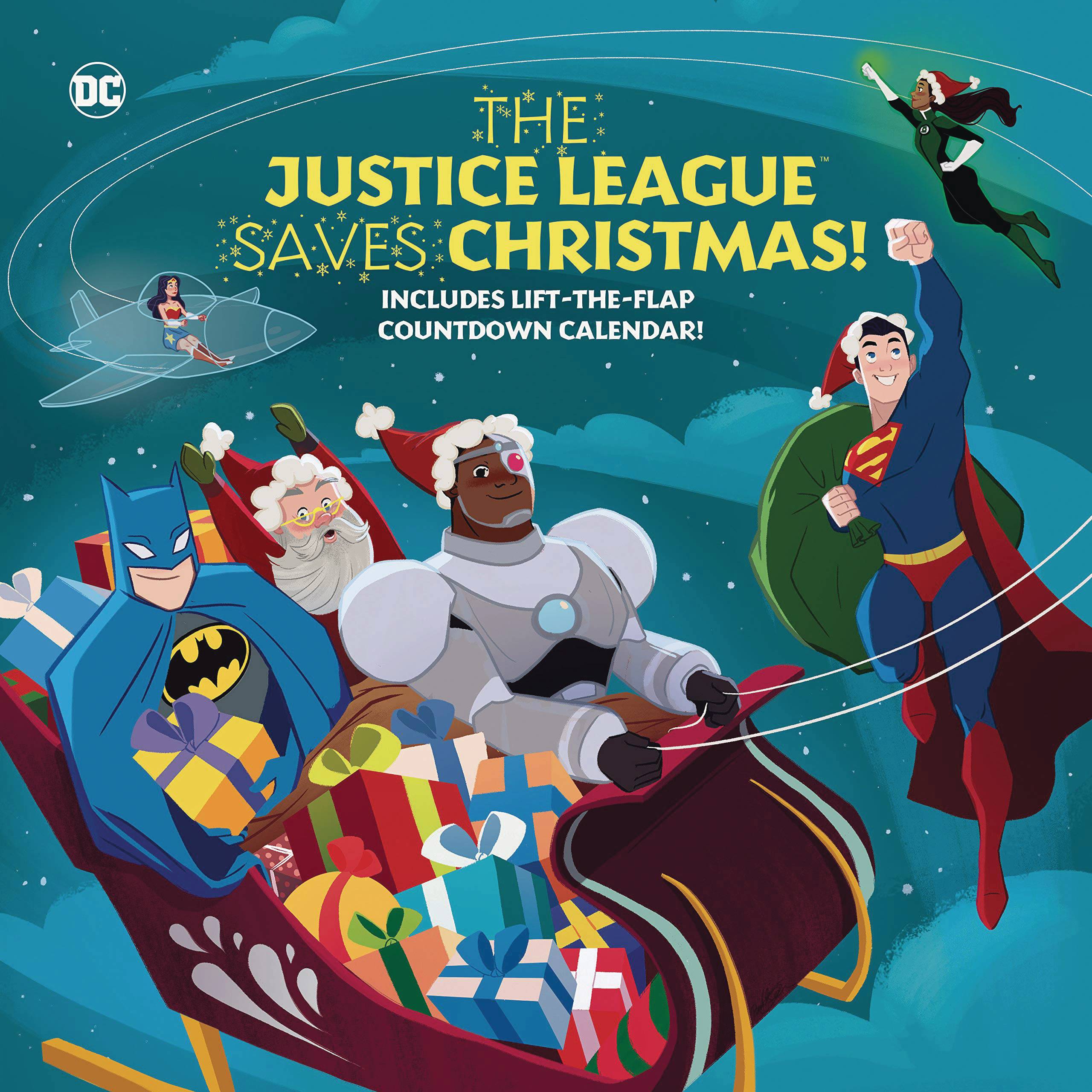 JUSTICE LEAGUE SAVES CHRISTMAS HC (RES)