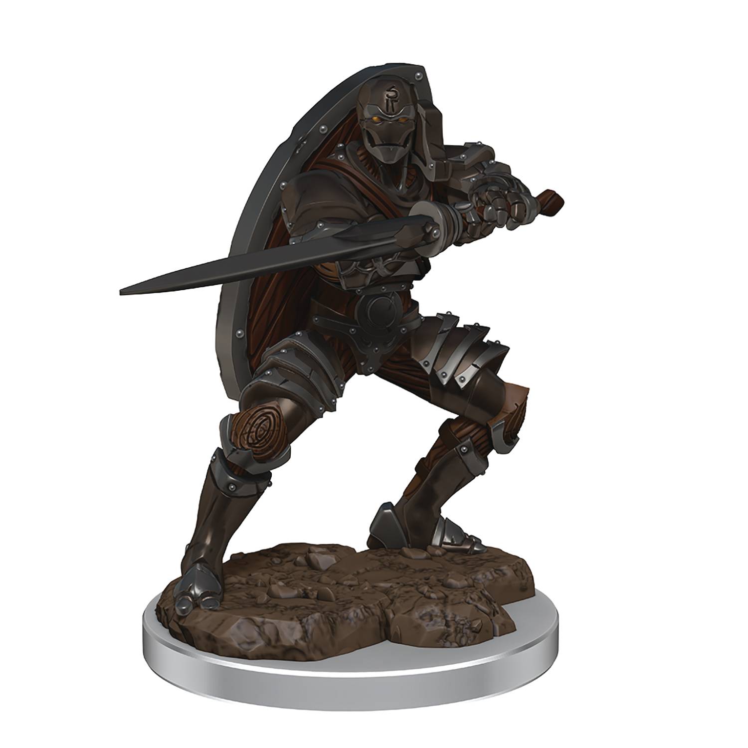APR218986 - D&D ICONS REALMS FIG MALE WARFORGED FIGHTER - Previews World
