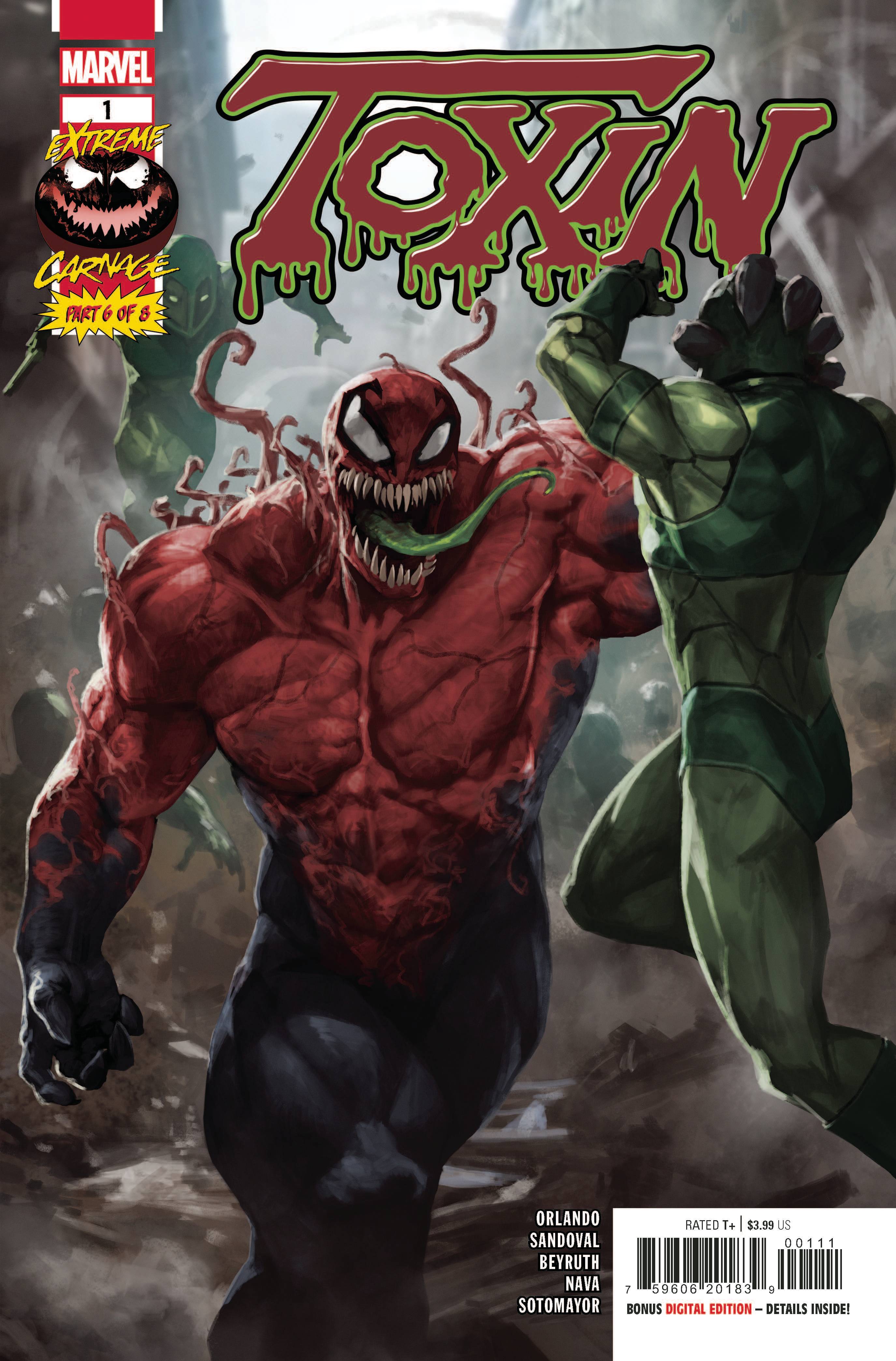 EXTREME CARNAGE TOXIN #1